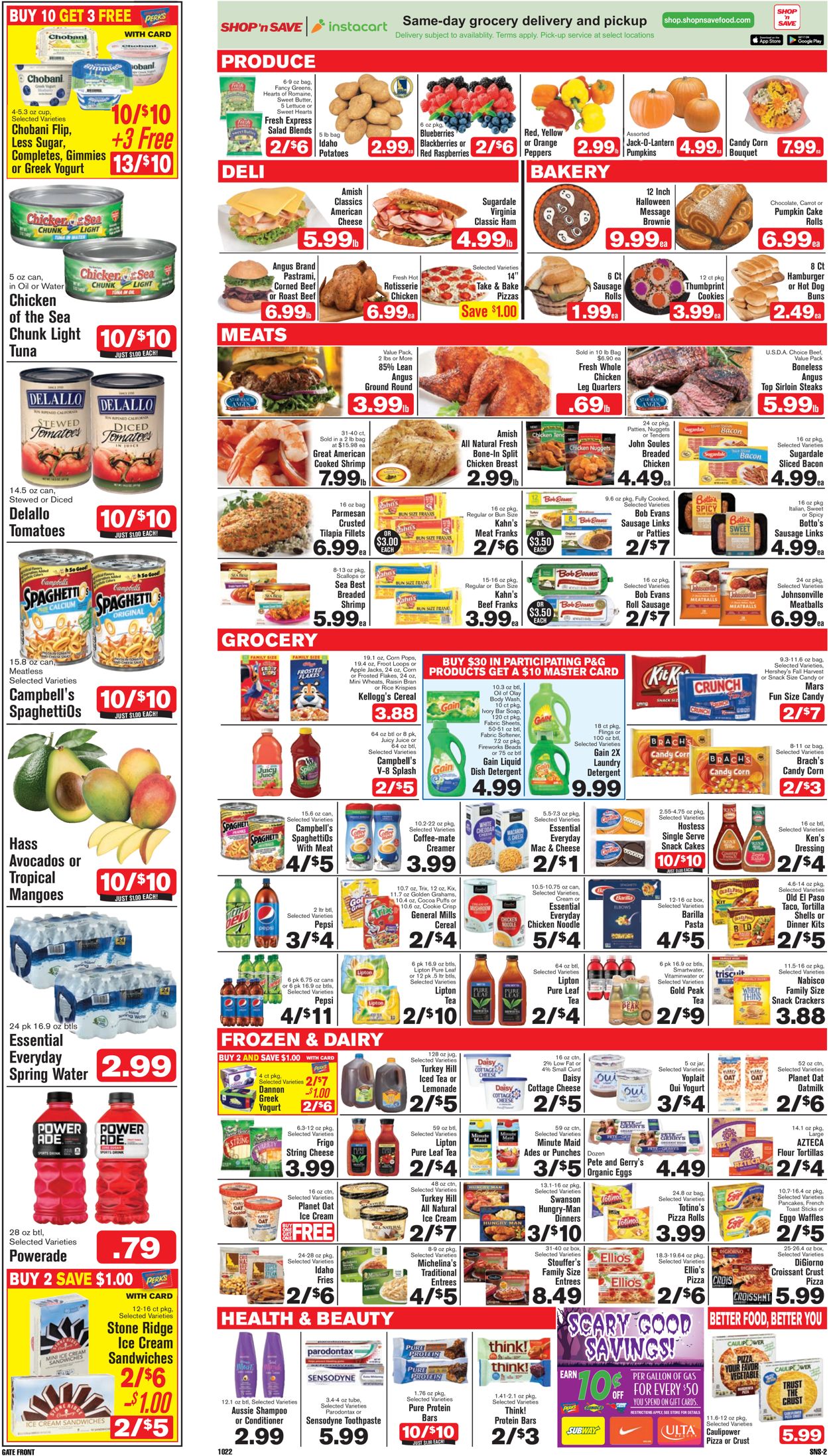 Catalogue Shop ‘n Save from 10/22/2020