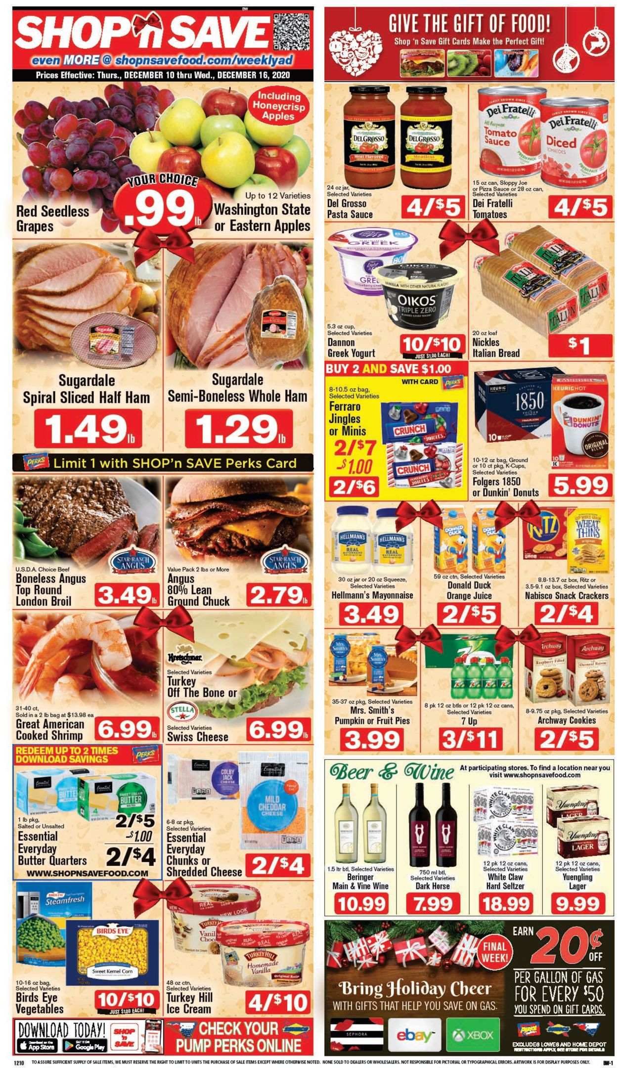 Catalogue Shop ‘n Save from 12/10/2020