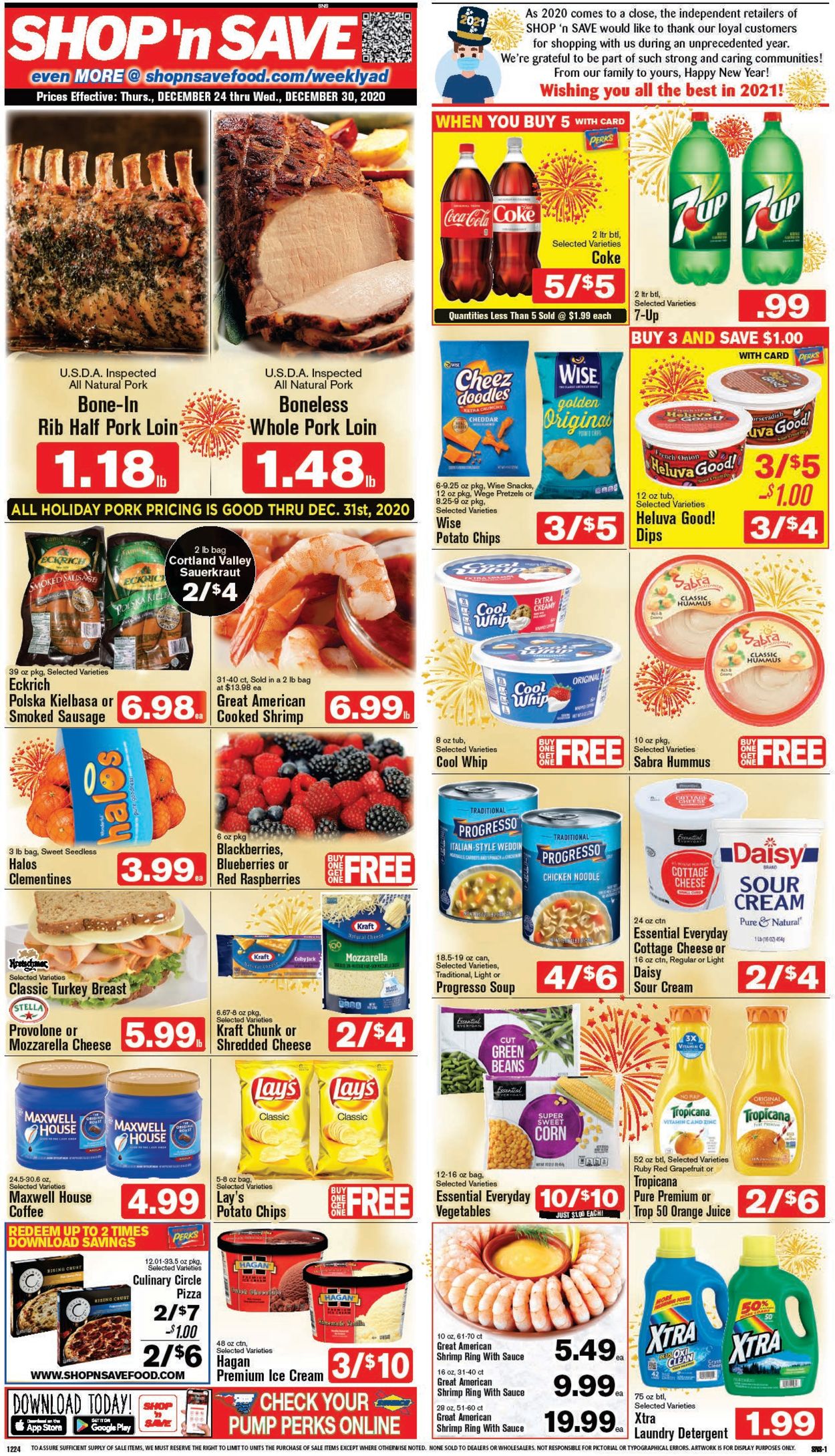 Catalogue Shop ‘n Save from 12/24/2020