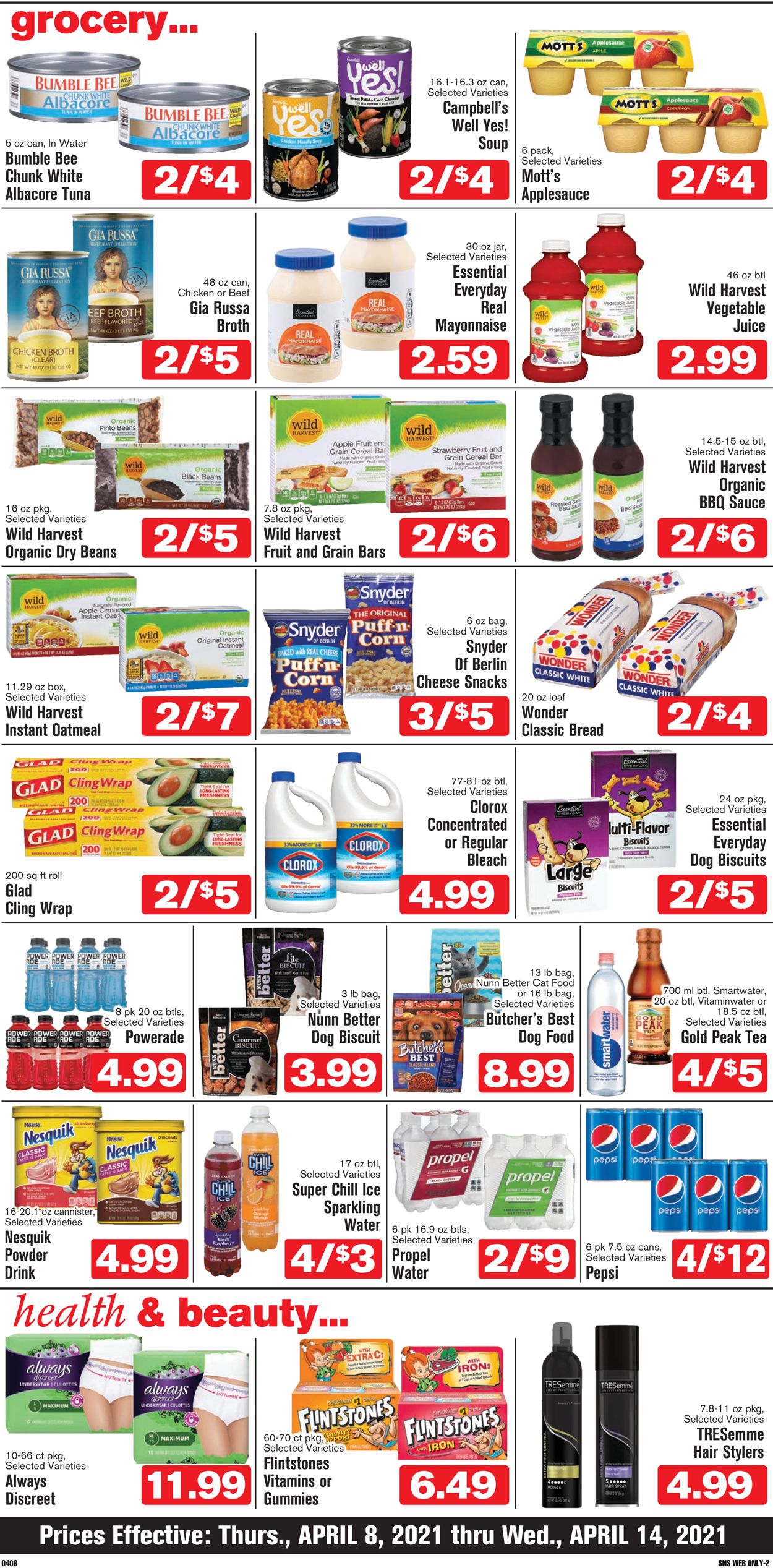 Catalogue Shop ‘n Save from 04/08/2021