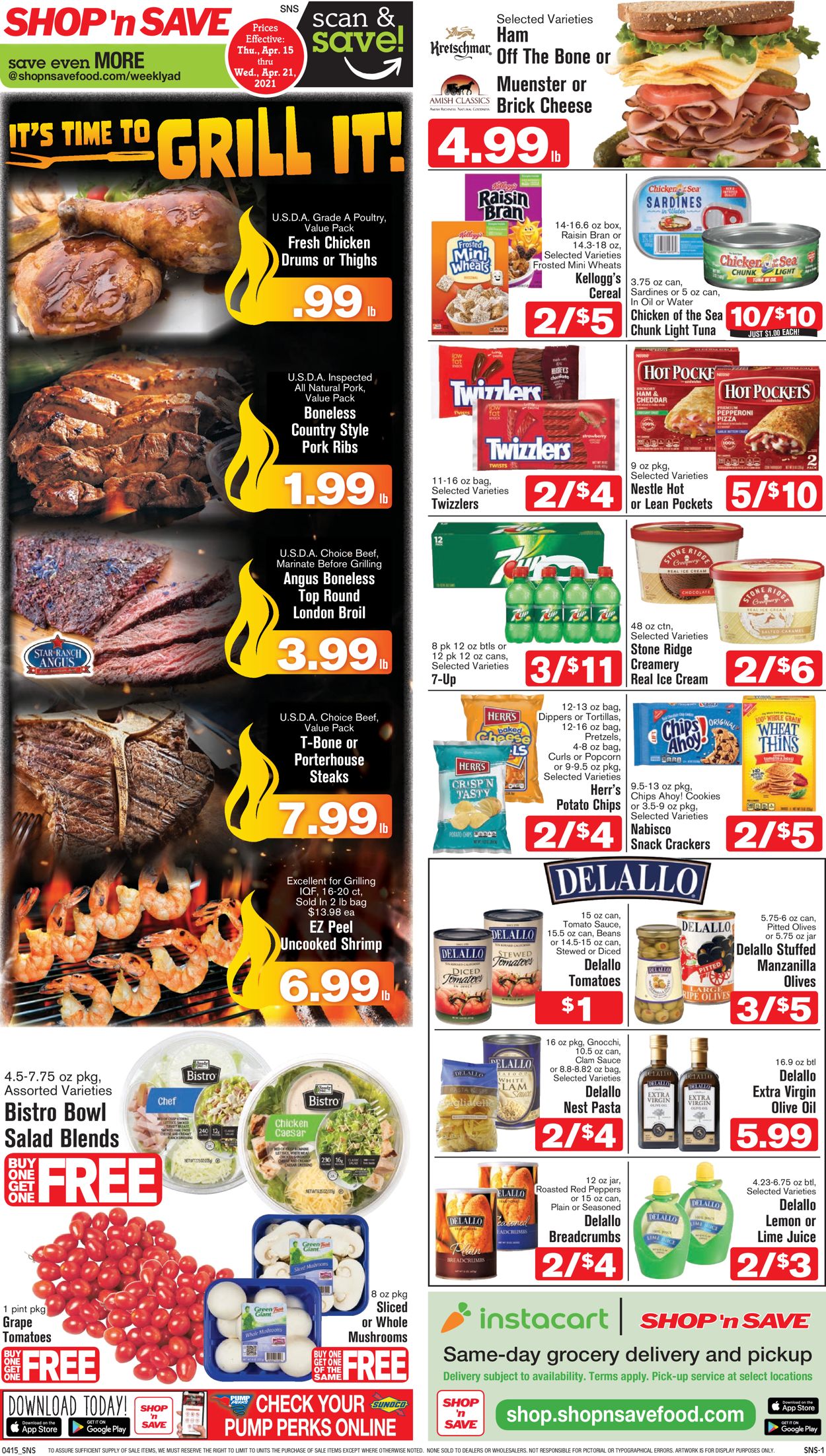 Catalogue Shop ‘n Save from 04/15/2021