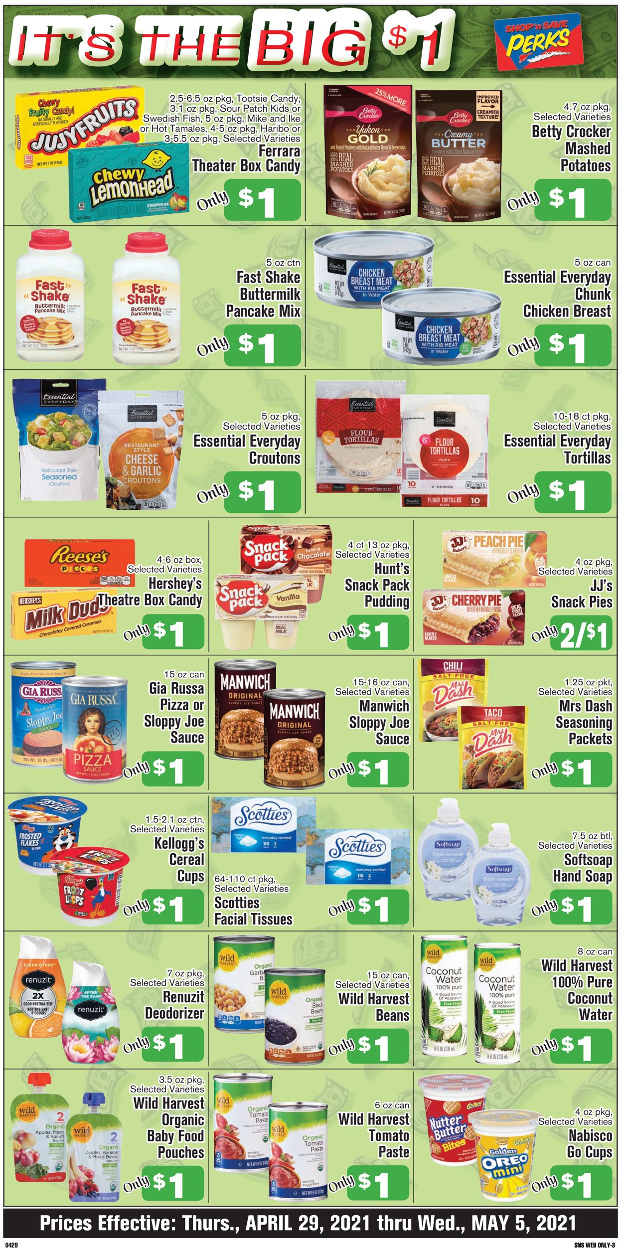 Catalogue Shop ‘n Save from 04/29/2021