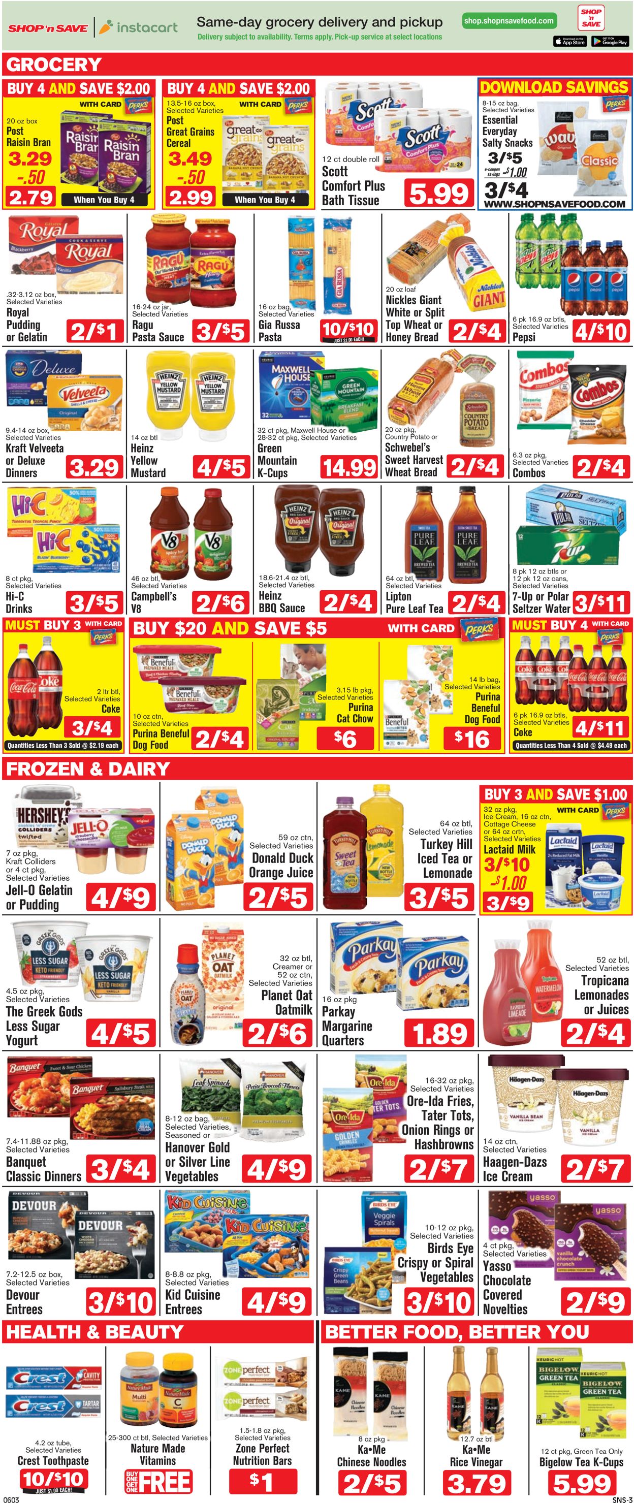 Catalogue Shop ‘n Save from 06/03/2021