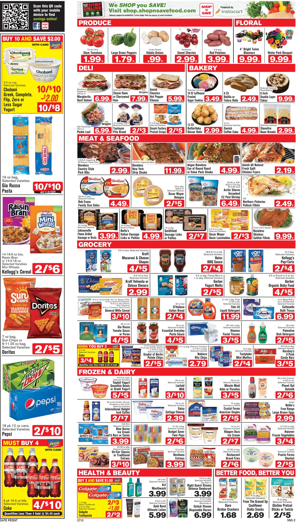 Catalogue Shop ‘n Save from 07/15/2021