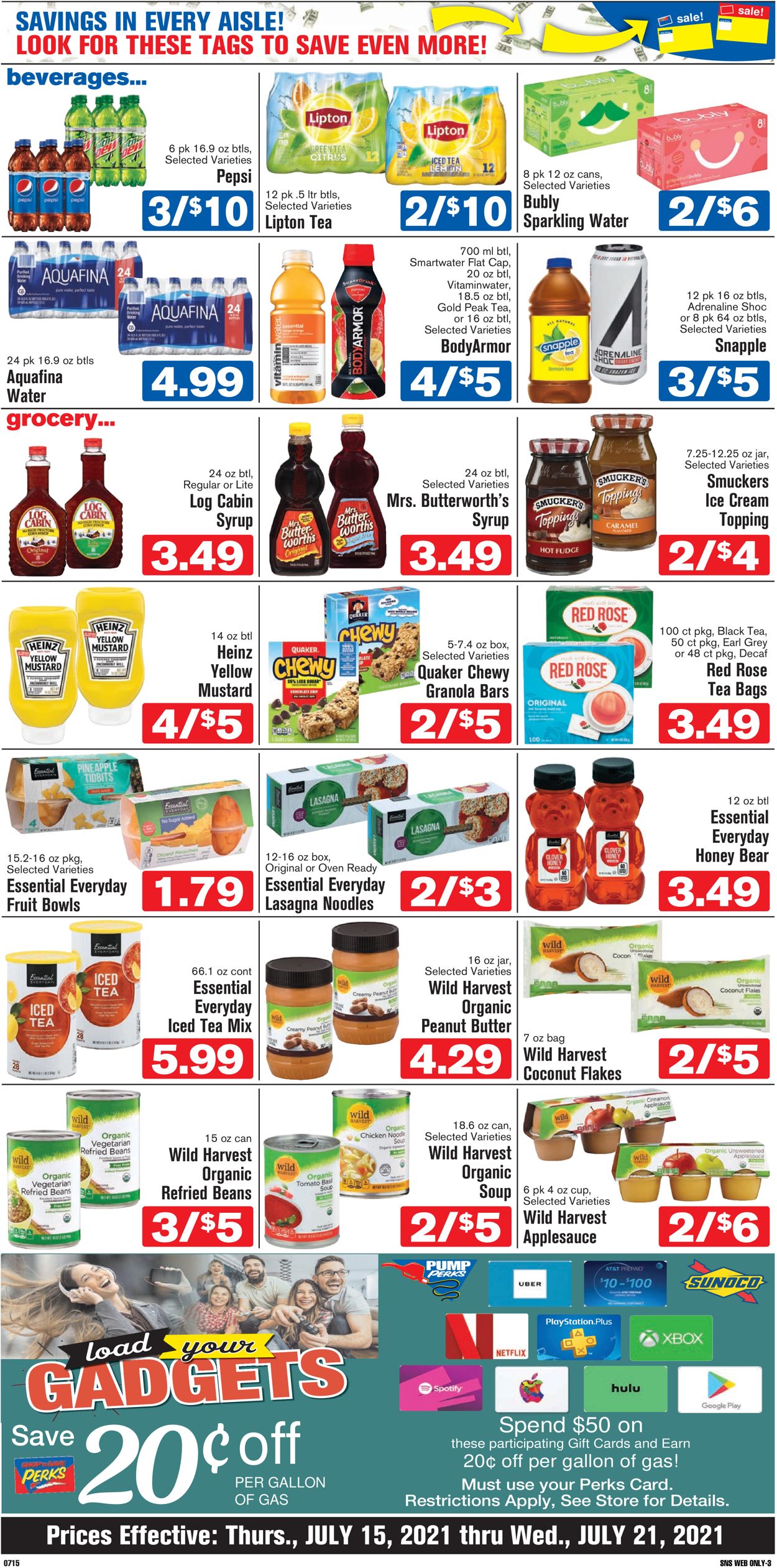 Catalogue Shop ‘n Save from 07/15/2021