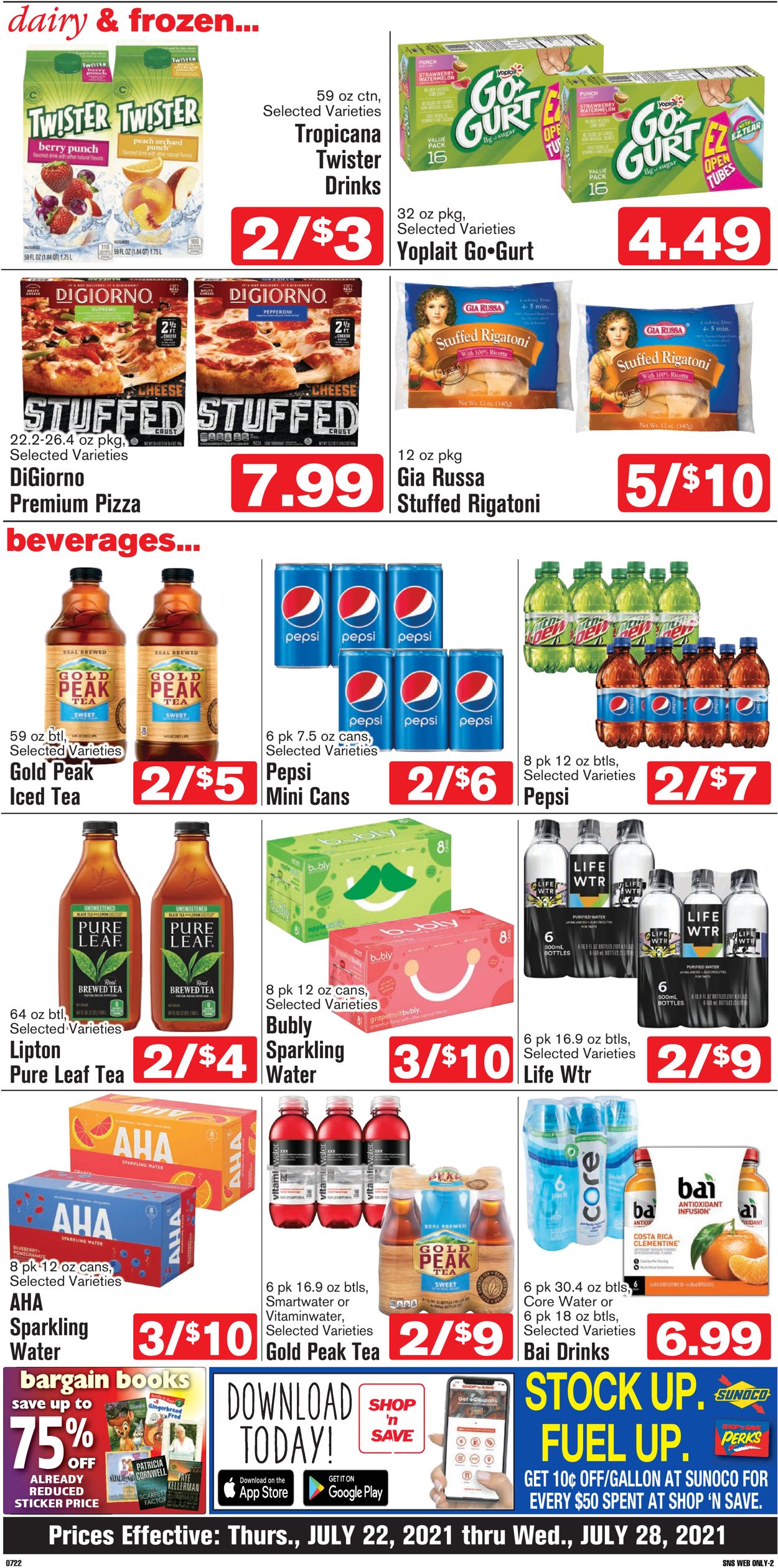 Catalogue Shop ‘n Save from 07/22/2021