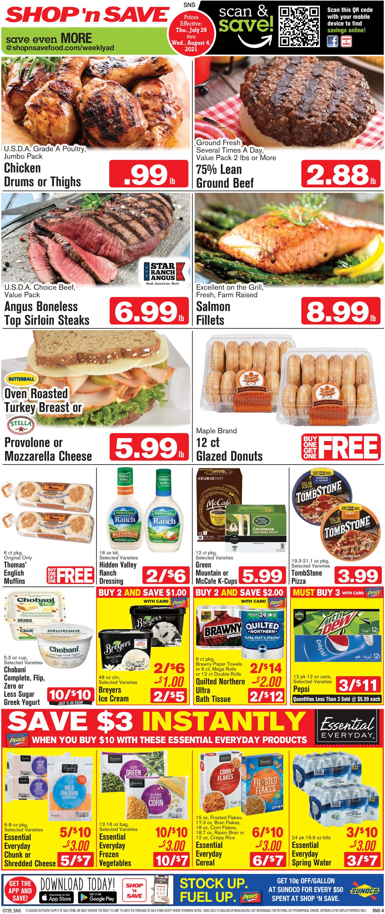 Catalogue Shop ‘n Save from 07/29/2021