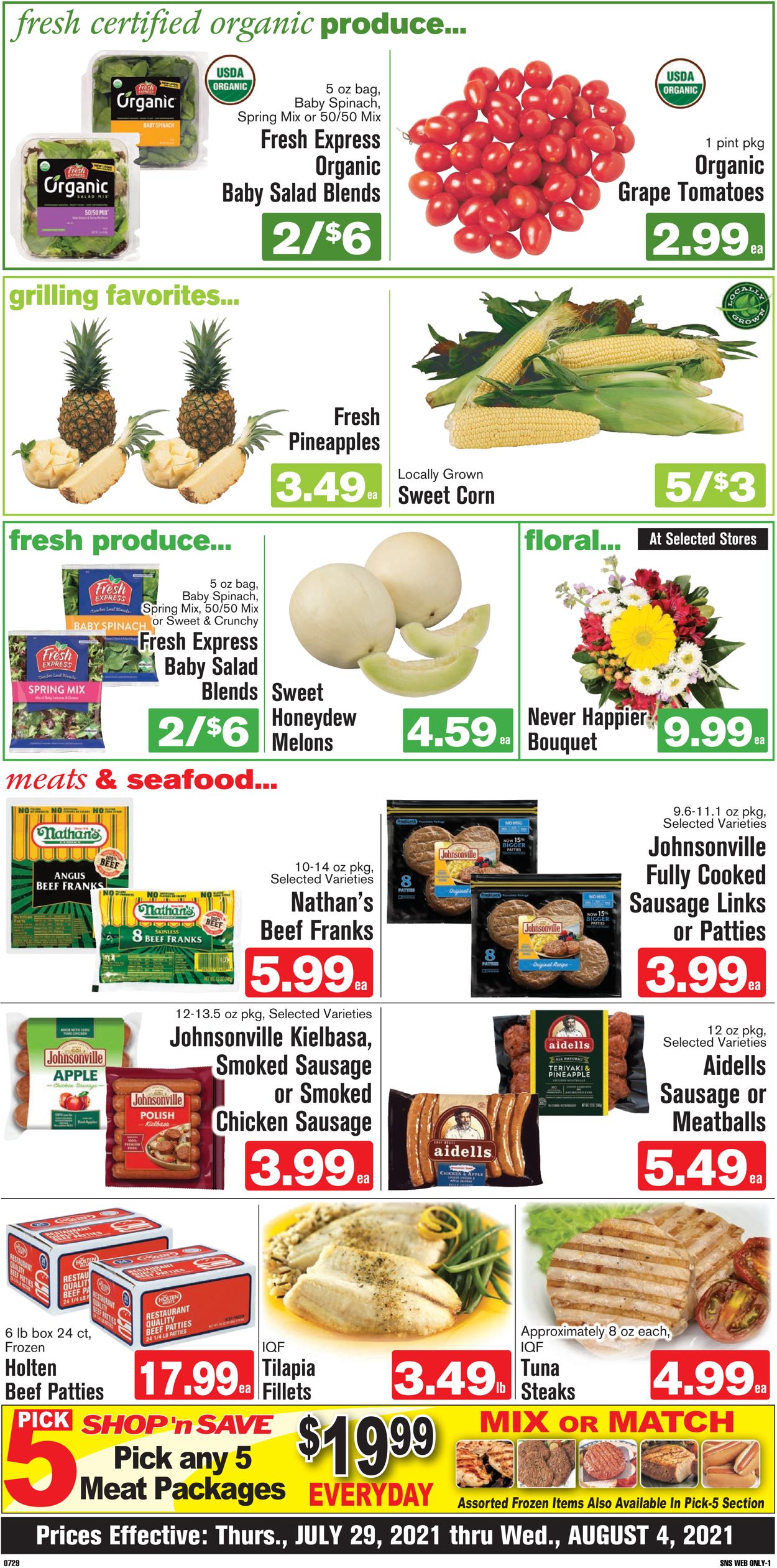Catalogue Shop ‘n Save from 07/29/2021
