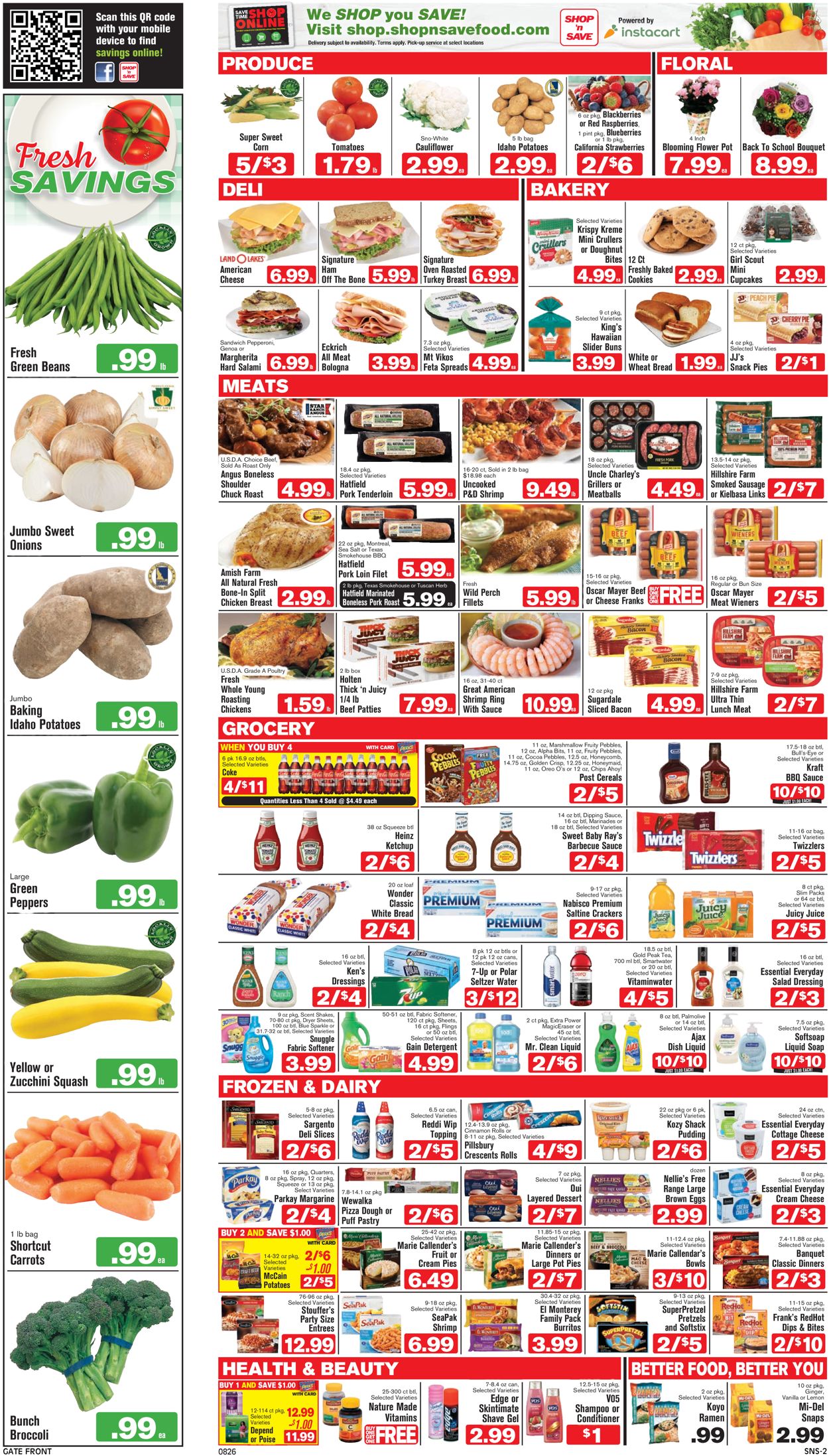 Catalogue Shop ‘n Save from 08/26/2021