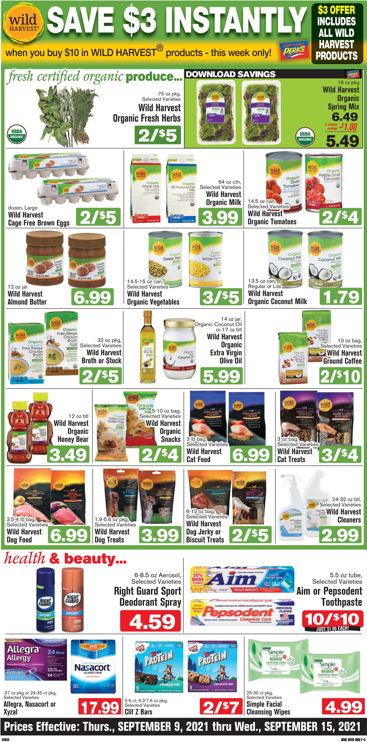 Catalogue Shop ‘n Save from 09/09/2021