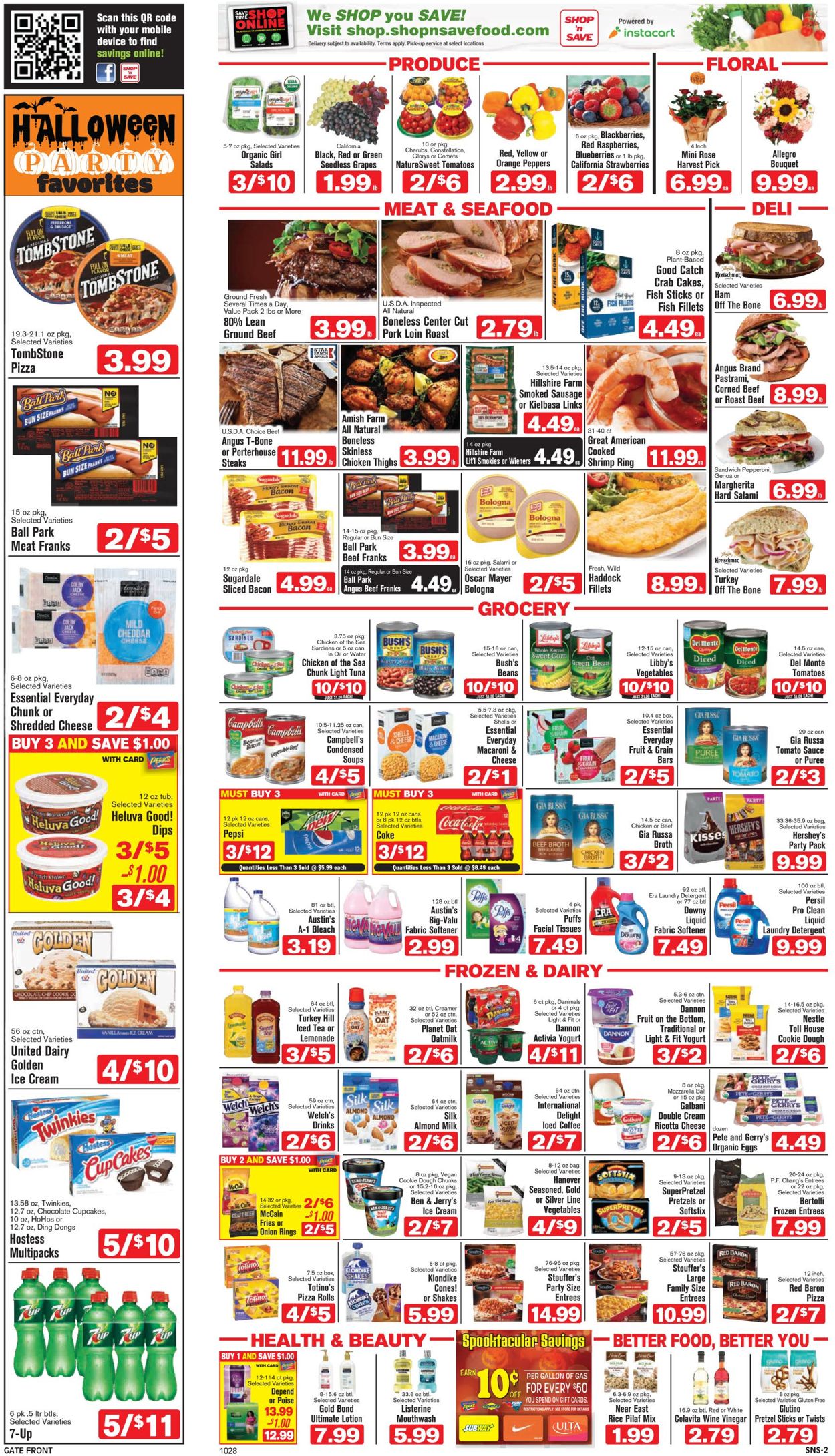 Catalogue Shop ‘n Save HALLOWEEN 2021 from 10/28/2021