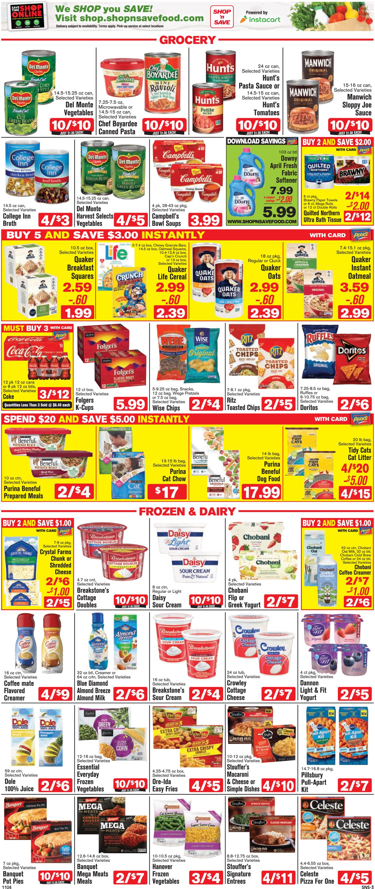 Catalogue Shop ‘n Save from 11/04/2021