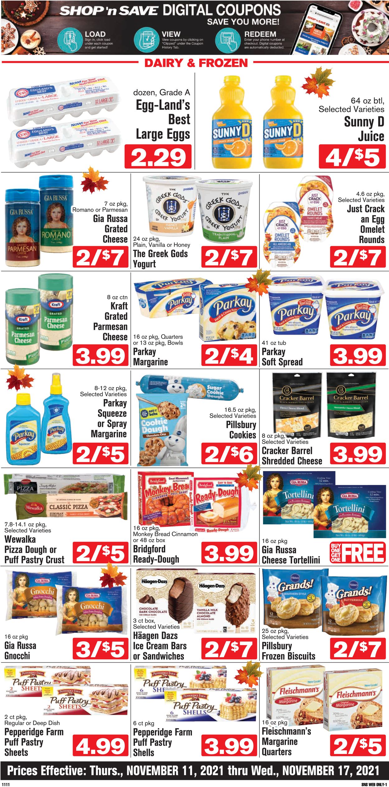 Catalogue Shop ‘n Save from 11/11/2021