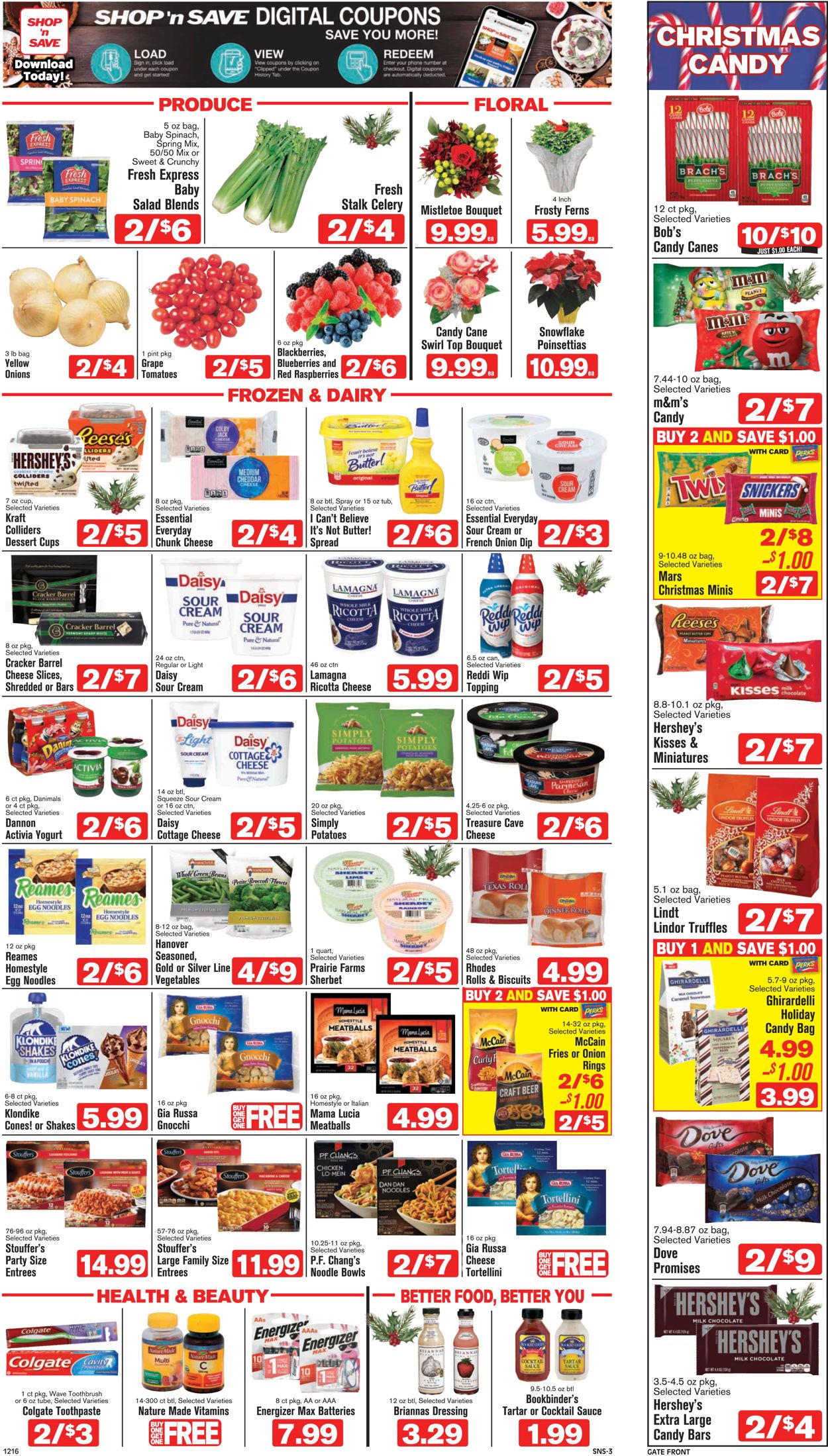 Catalogue Shop ‘n Save HOLIDAY 2021 from 12/16/2021