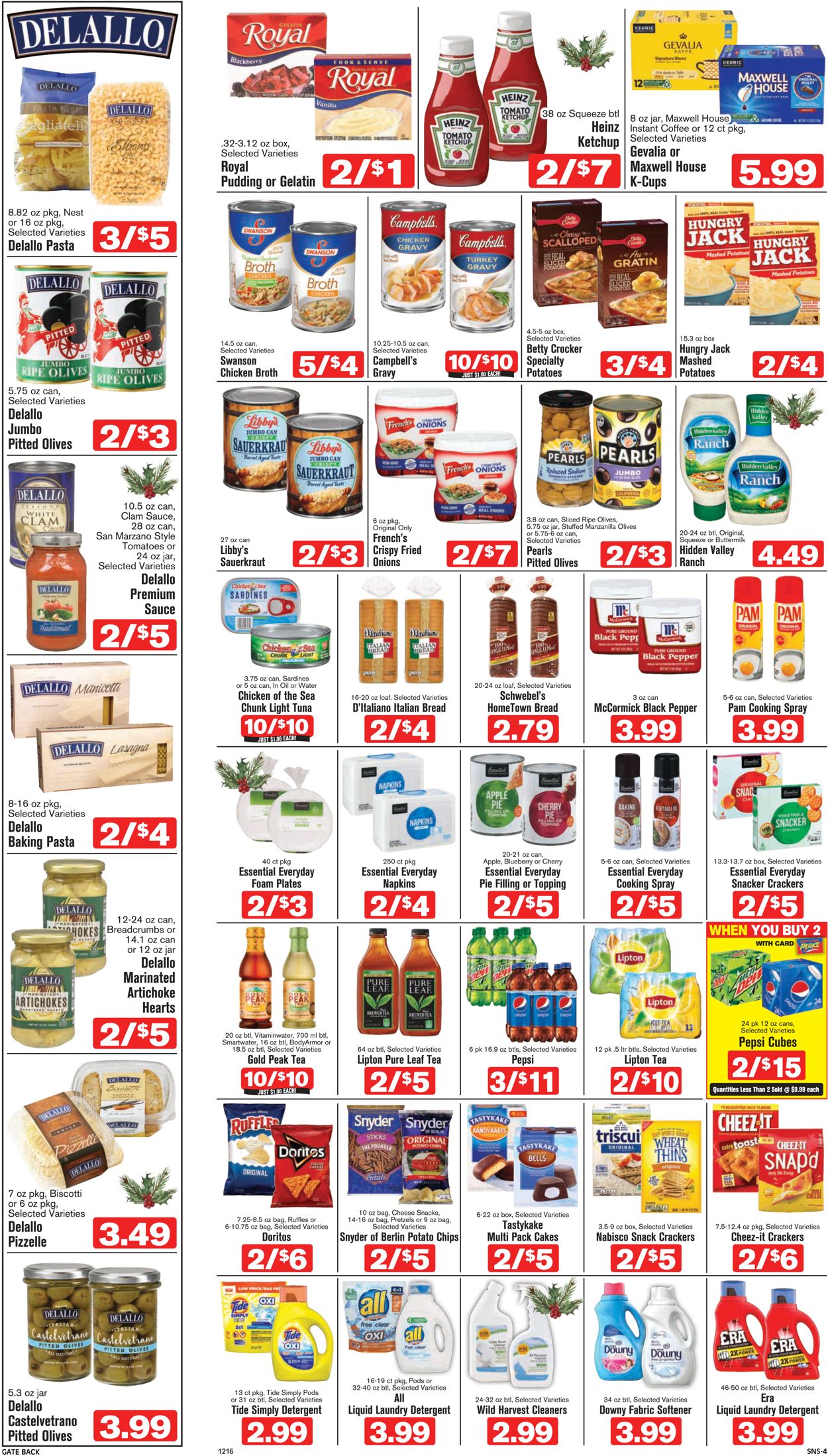 Catalogue Shop ‘n Save HOLIDAY 2021 from 12/16/2021