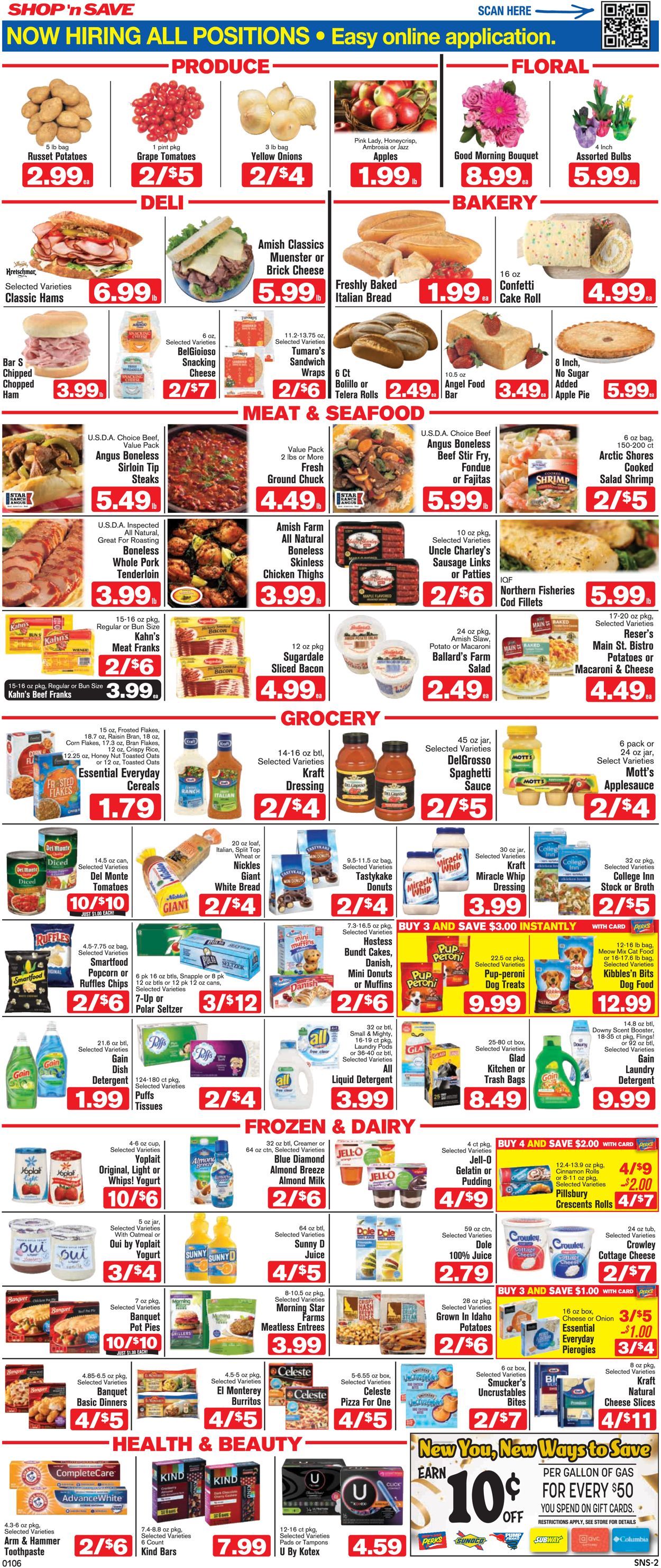 Catalogue Shop ‘n Save from 01/06/2022