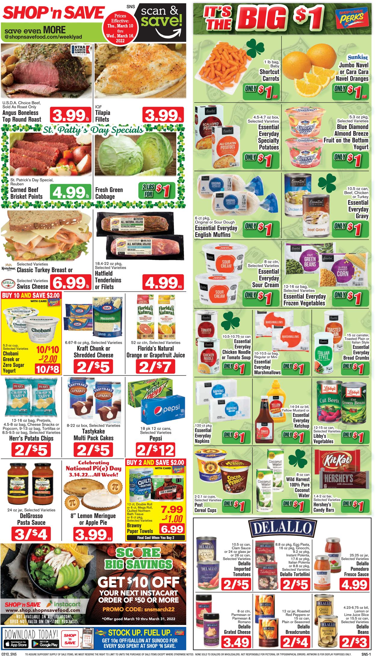 Catalogue Shop ‘n Save from 03/10/2022