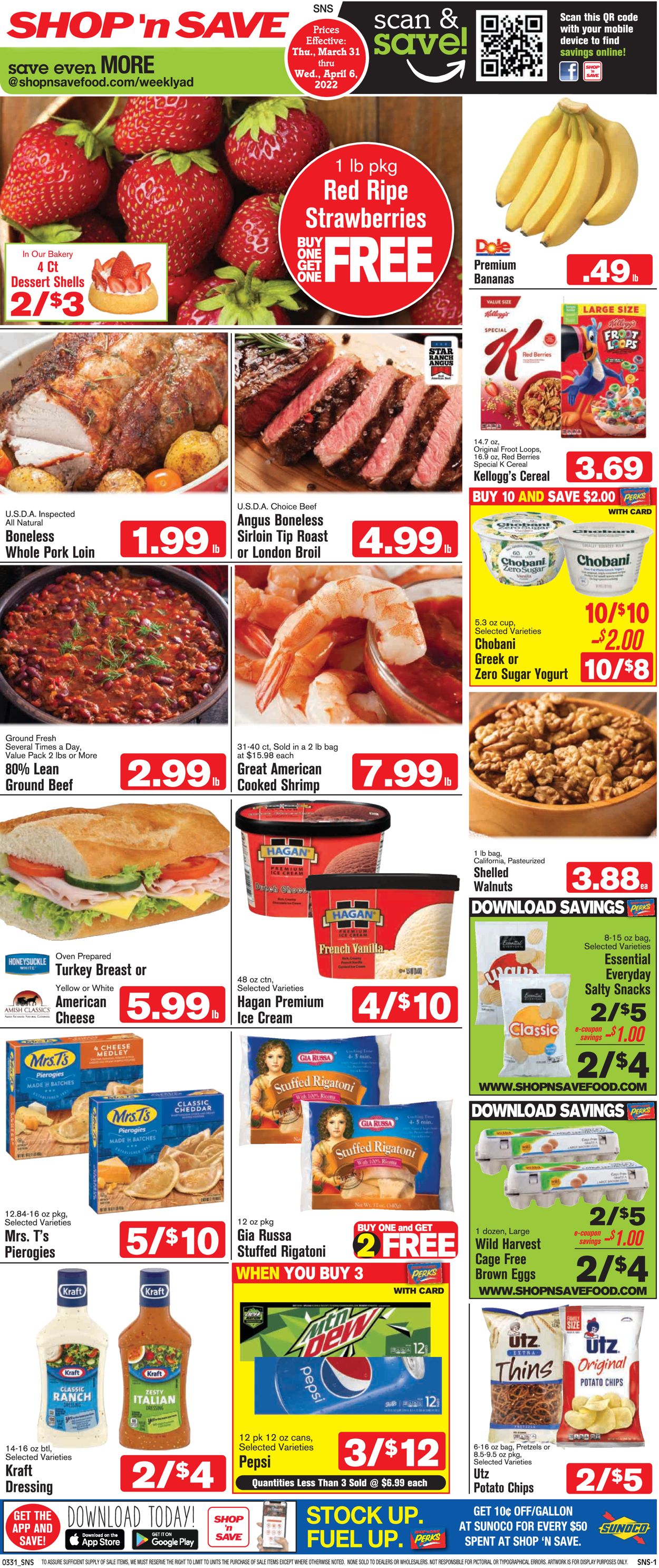 Catalogue Shop ‘n Save from 03/31/2022