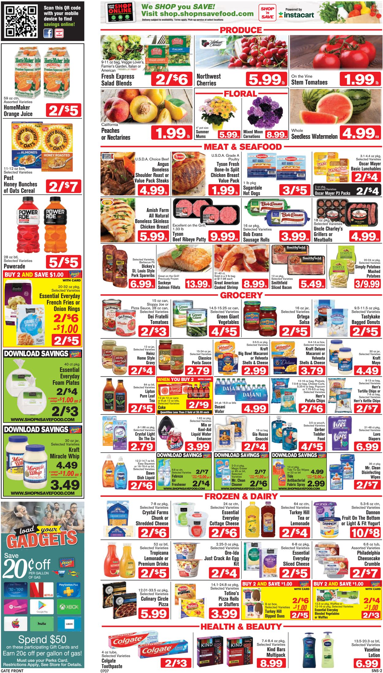 Catalogue Shop ‘n Save from 07/07/2022