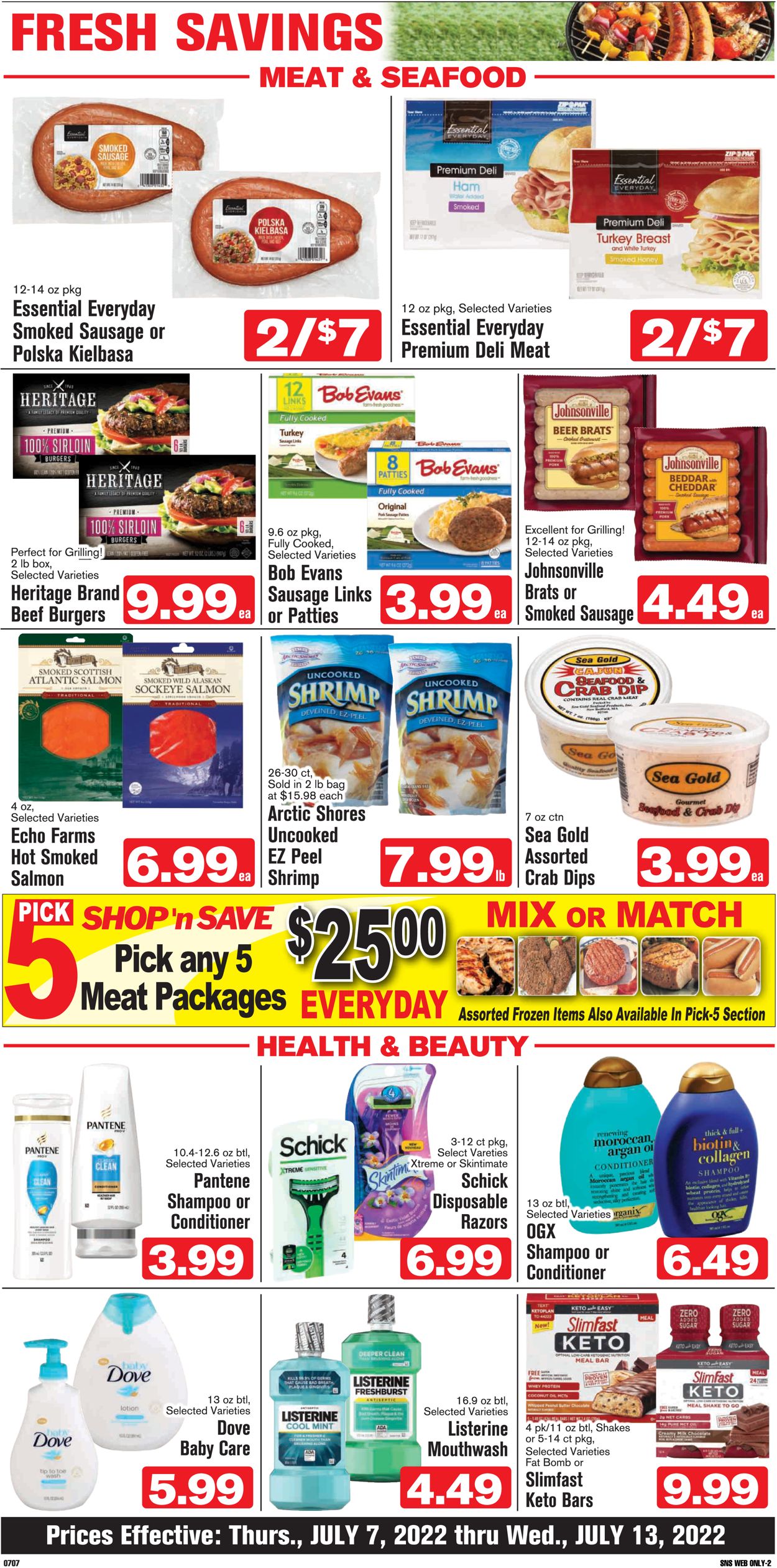 Catalogue Shop ‘n Save from 07/07/2022