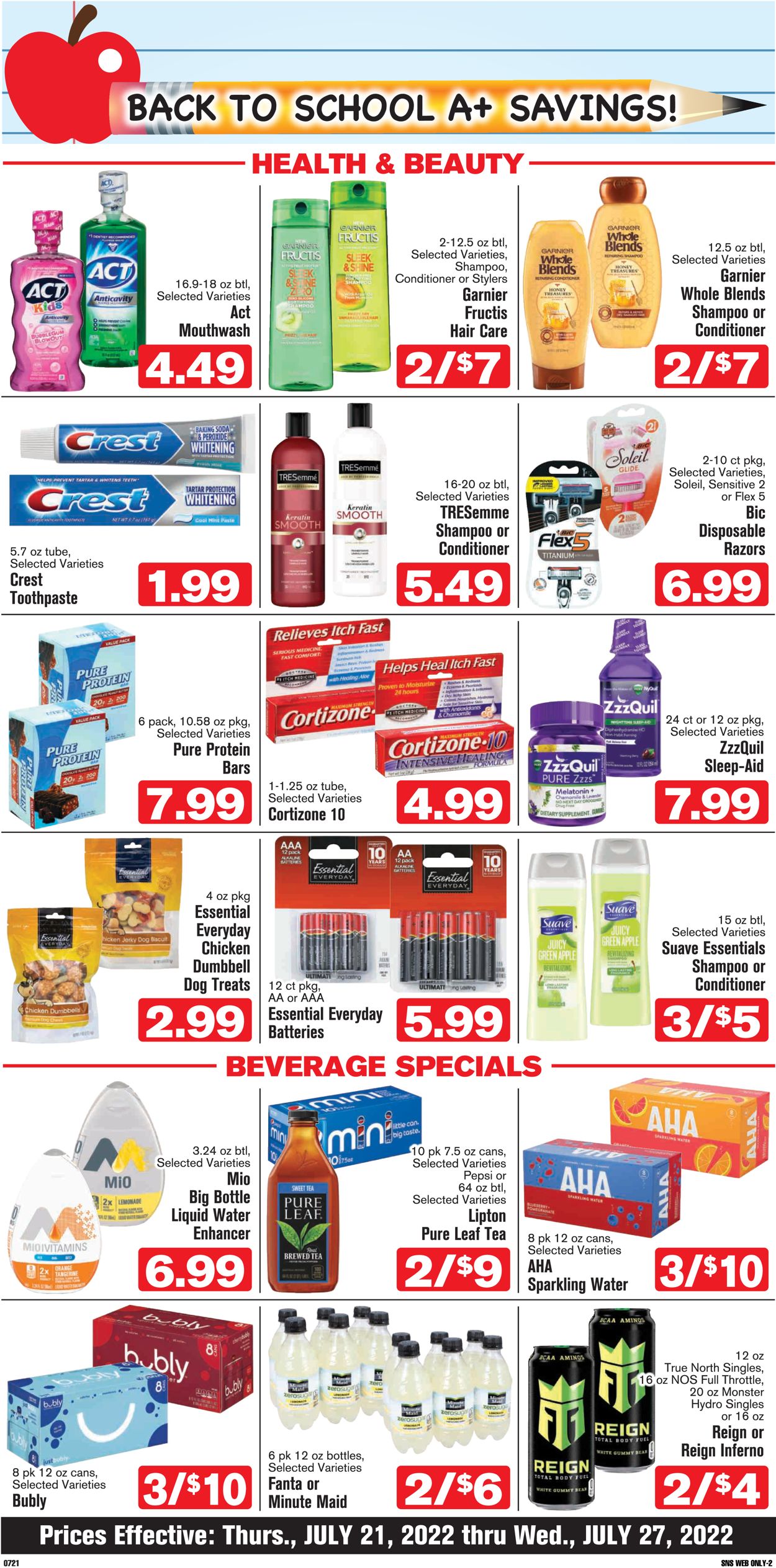 Catalogue Shop ‘n Save from 07/21/2022