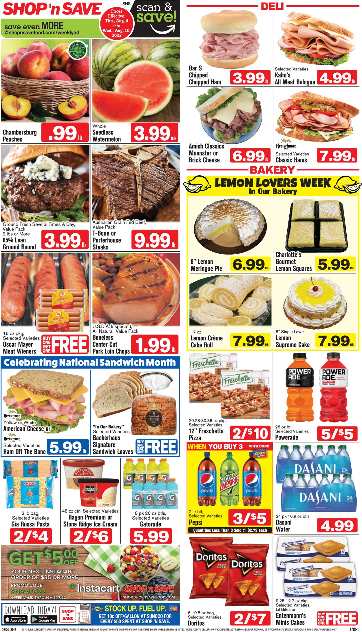 Catalogue Shop ‘n Save from 08/04/2022