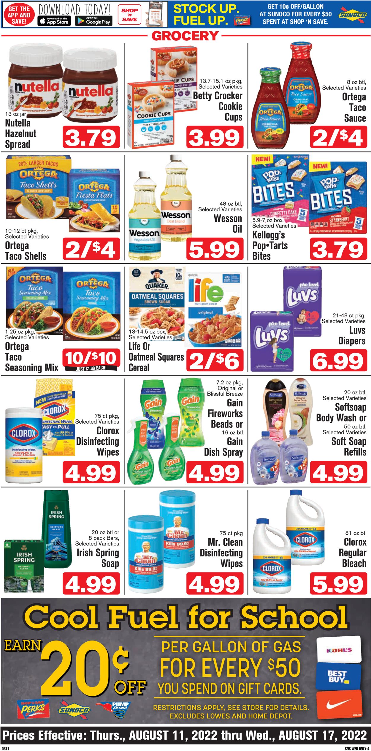 Catalogue Shop ‘n Save from 08/11/2022