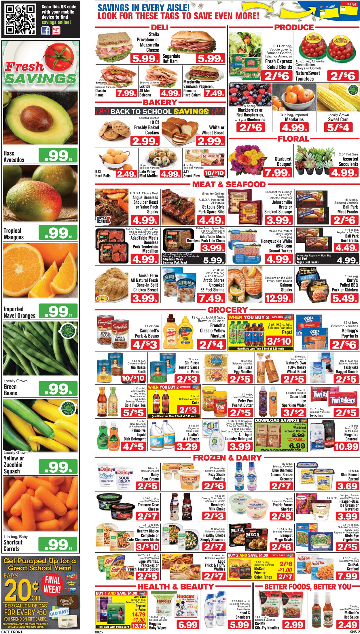 Catalogue Shop ‘n Save from 08/25/2022