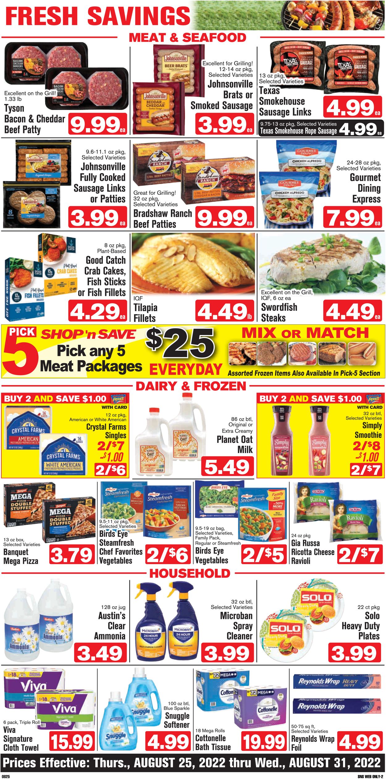 Catalogue Shop ‘n Save from 08/25/2022