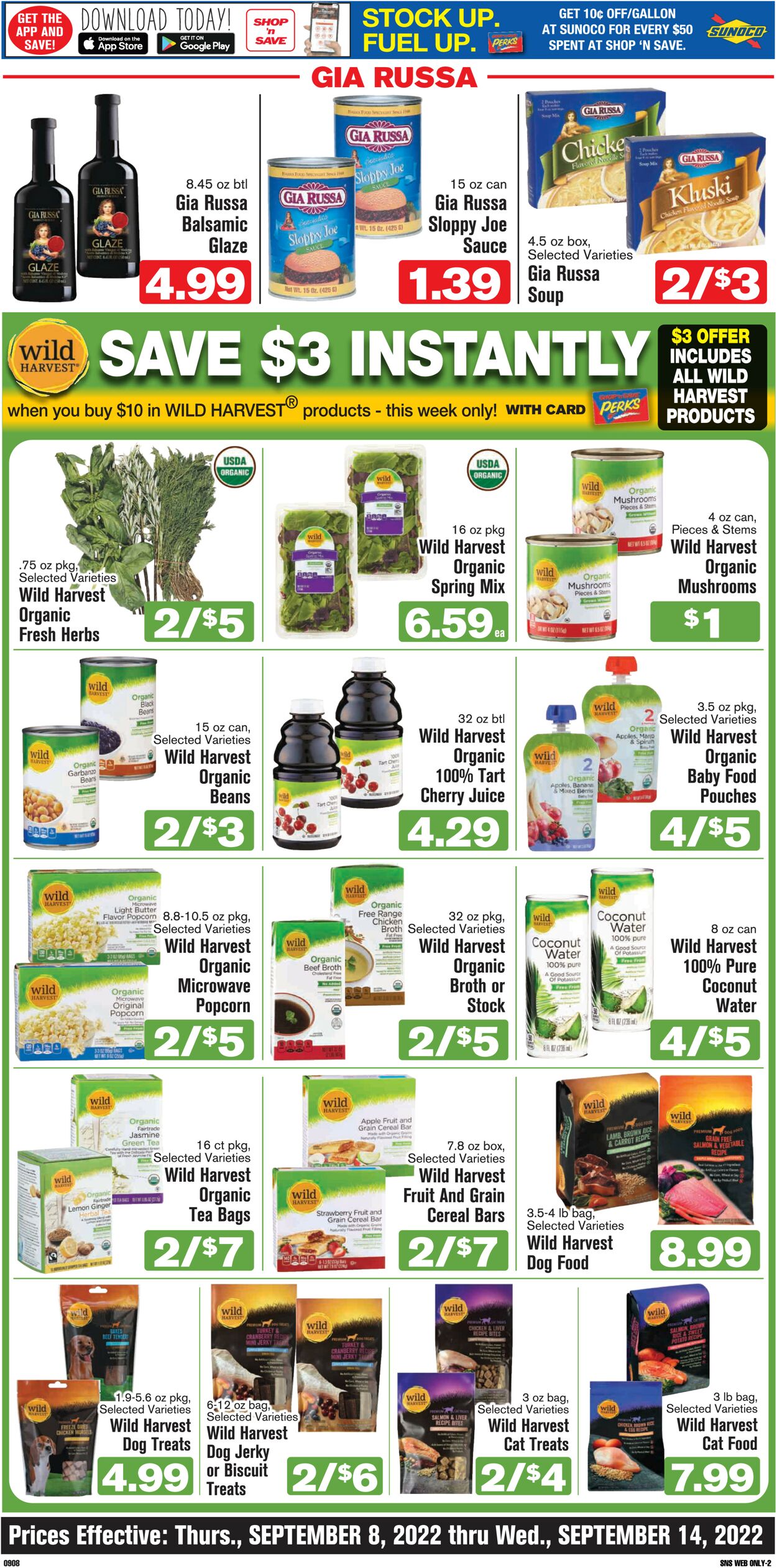 Catalogue Shop ‘n Save from 09/08/2022