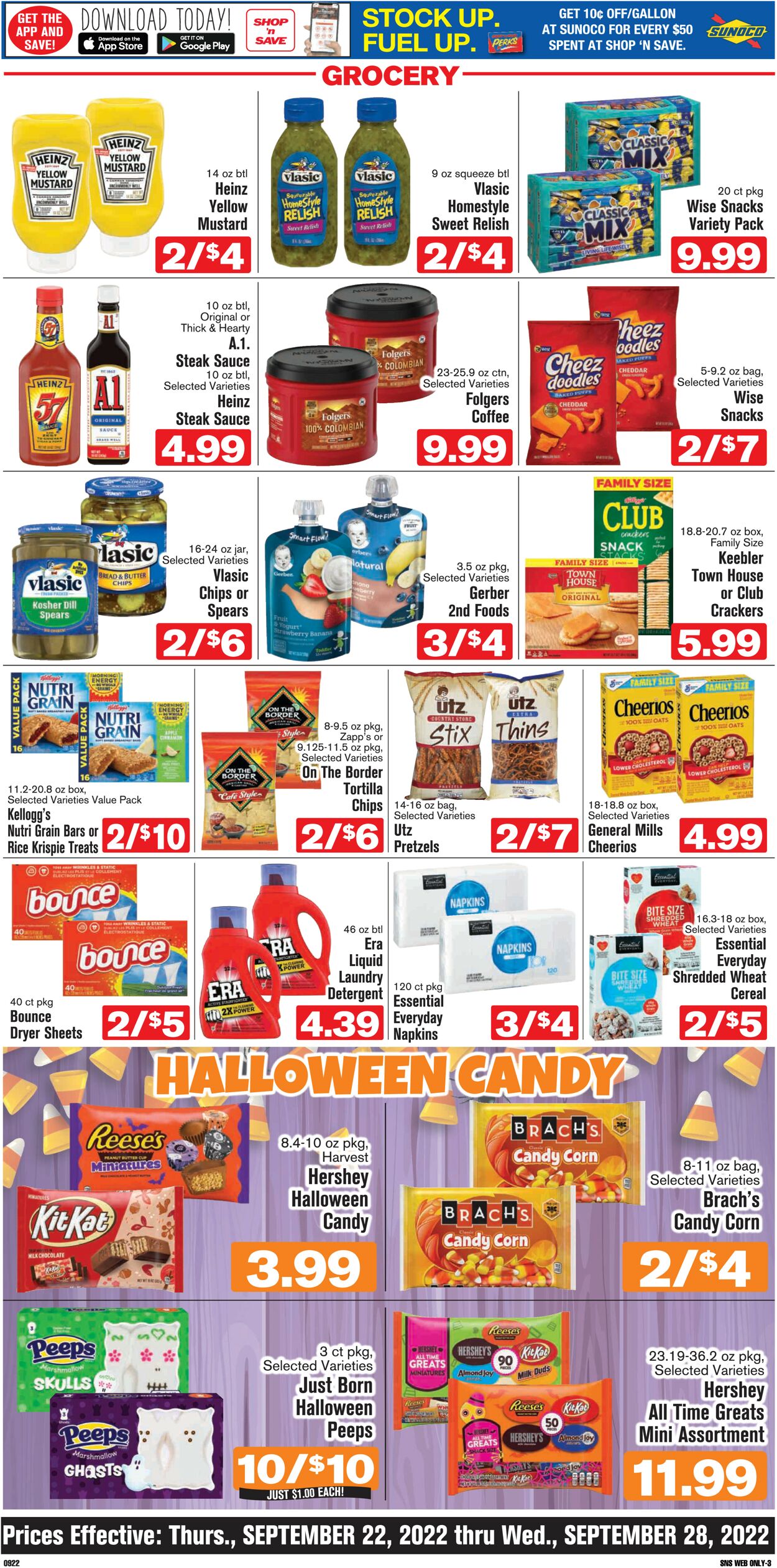 Catalogue Shop ‘n Save from 09/22/2022