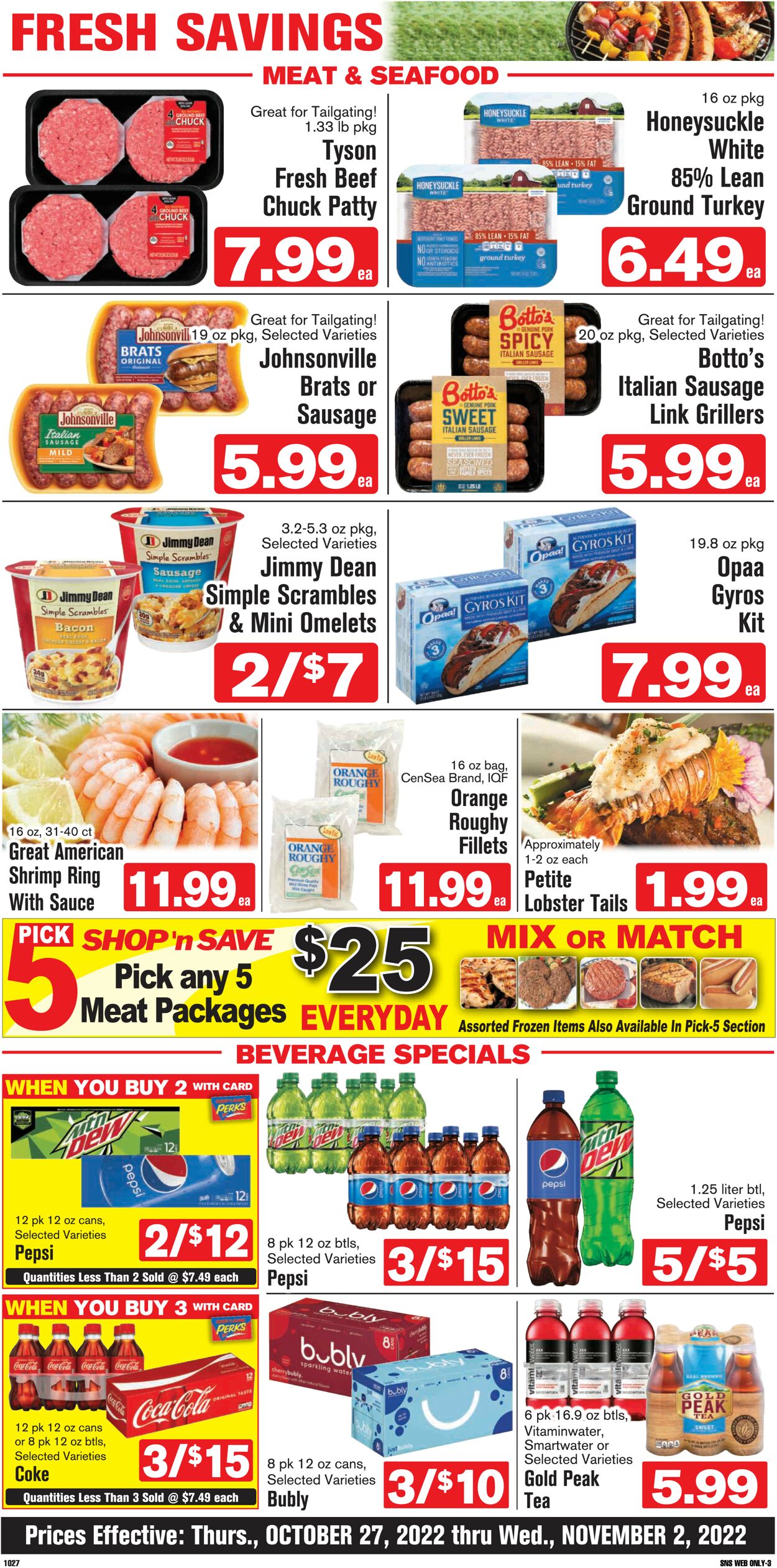 Catalogue Shop ‘n Save from 10/27/2022