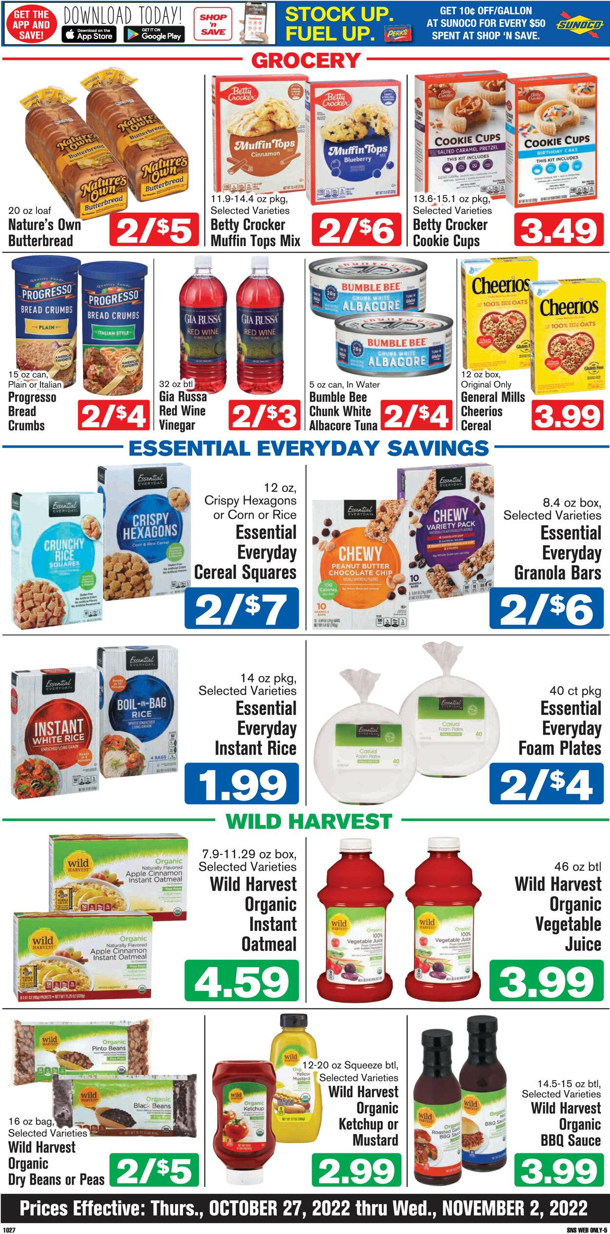 Catalogue Shop ‘n Save from 10/27/2022