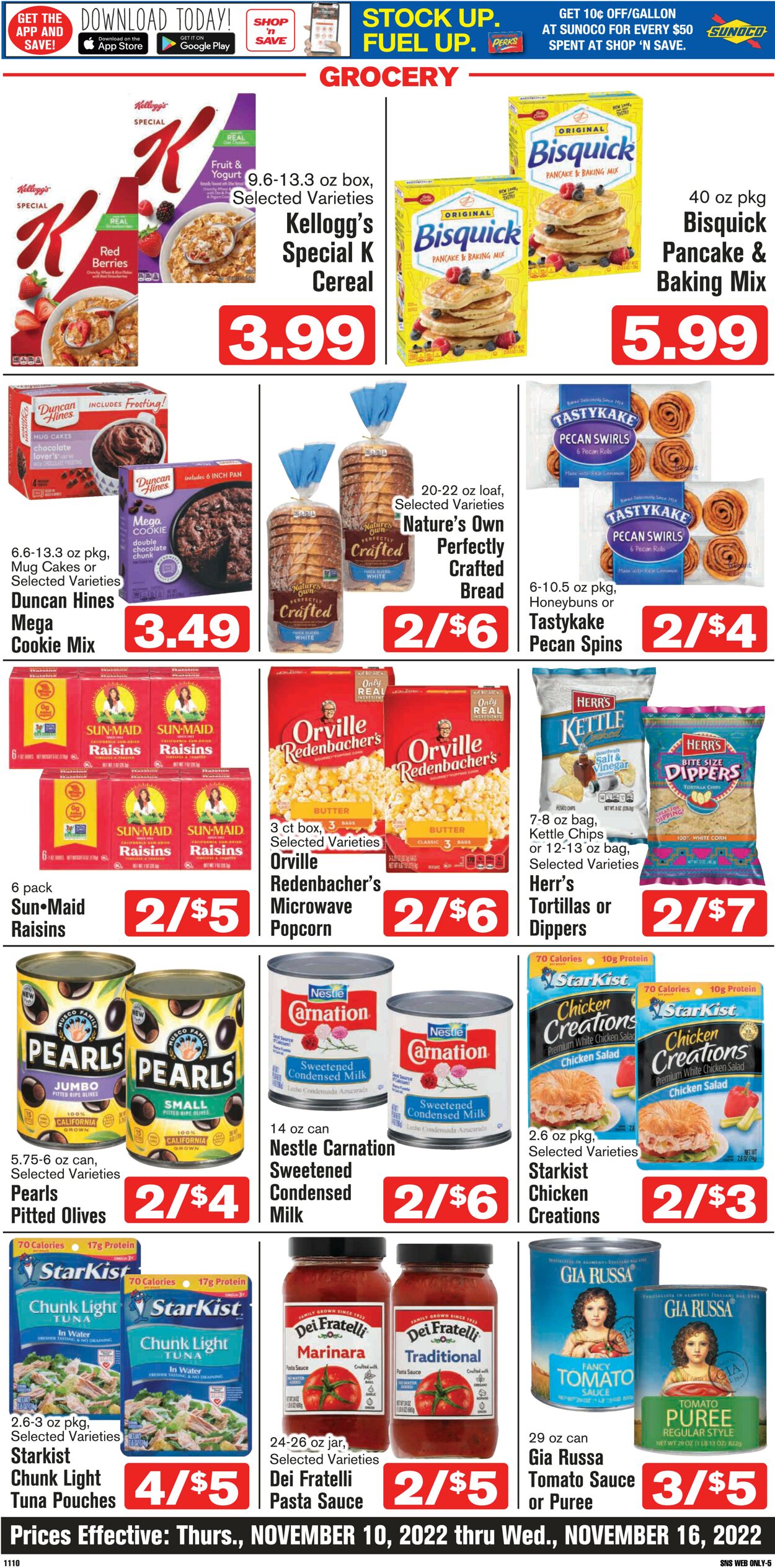 Catalogue Shop ‘n Save from 11/10/2022