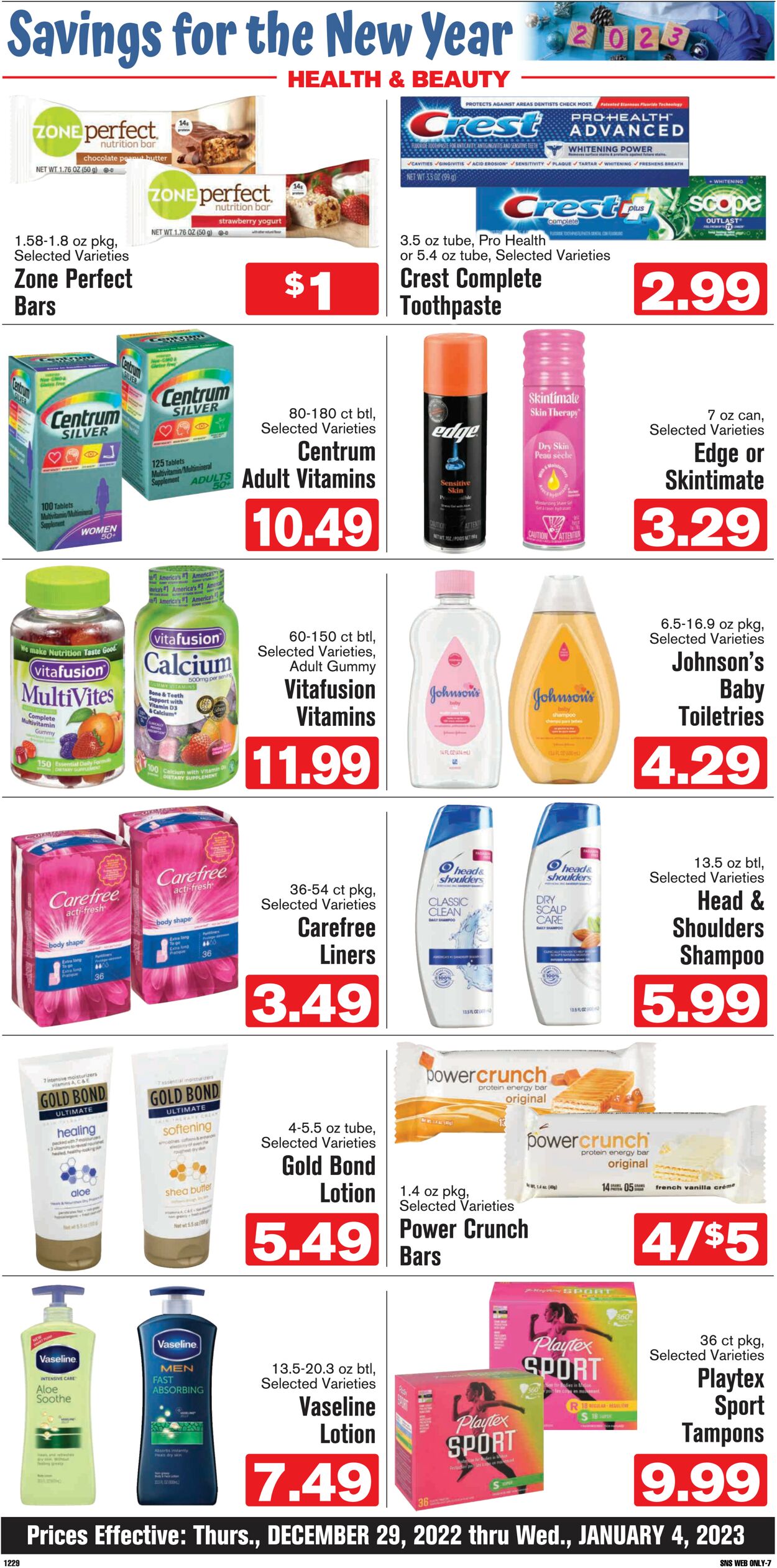 Catalogue Shop ‘n Save from 12/29/2022