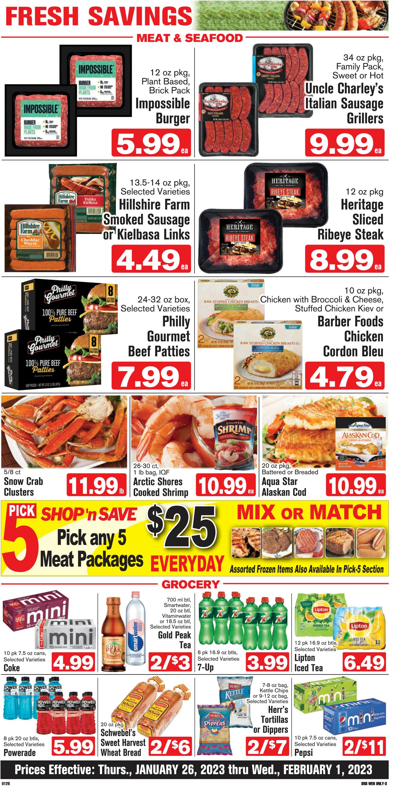 Catalogue Shop ‘n Save from 01/26/2023