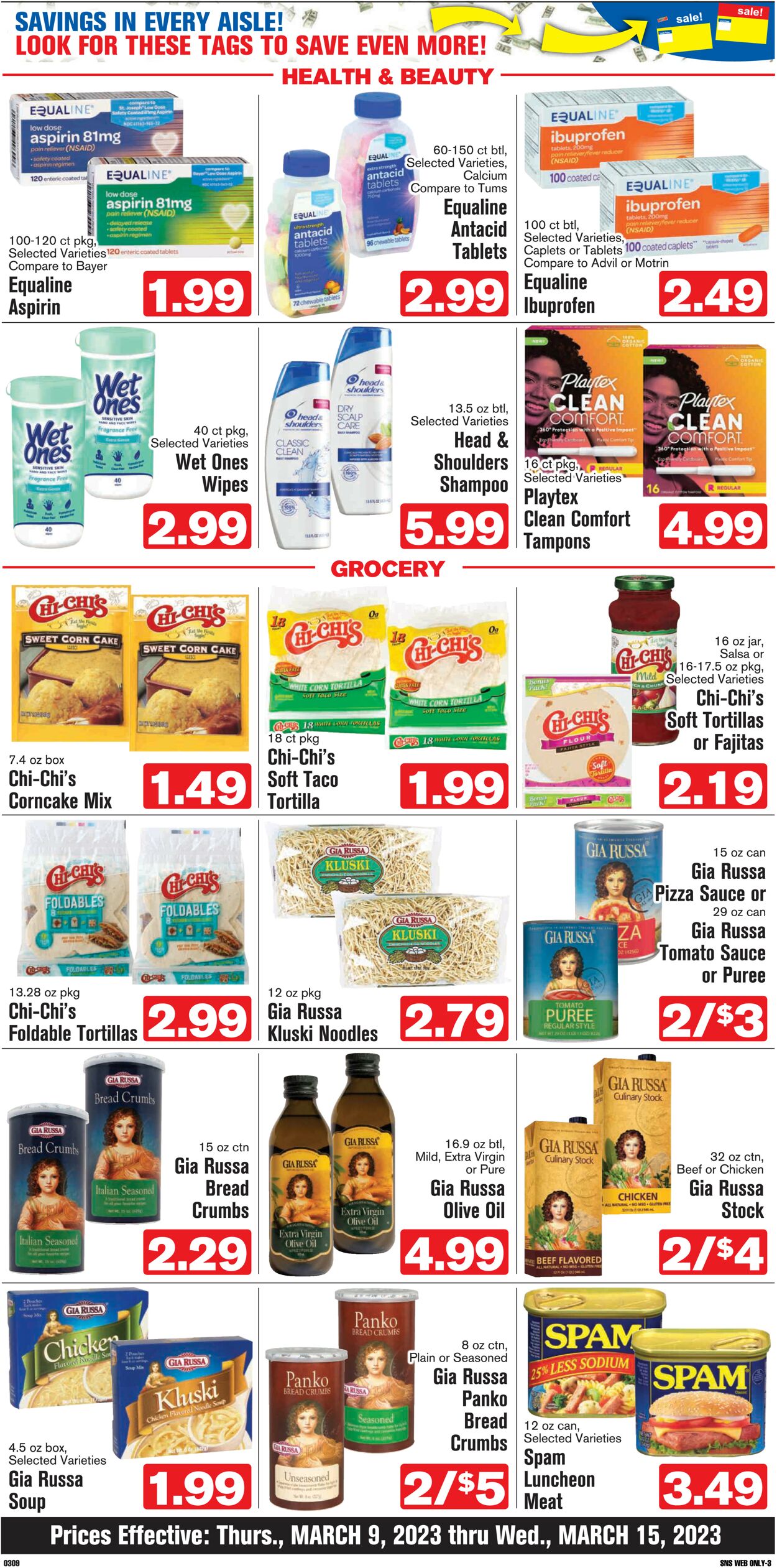Catalogue Shop ‘n Save from 03/09/2023