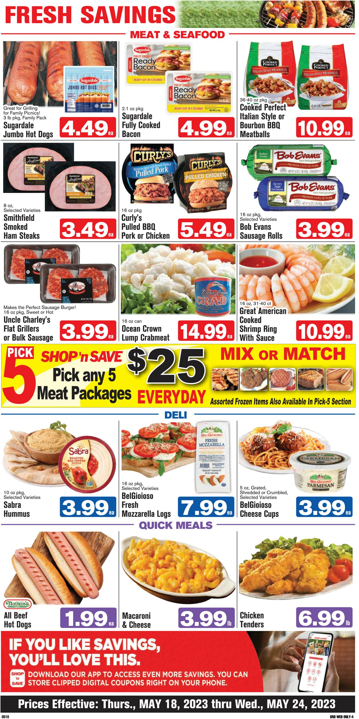 Catalogue Shop ‘n Save from 05/18/2023