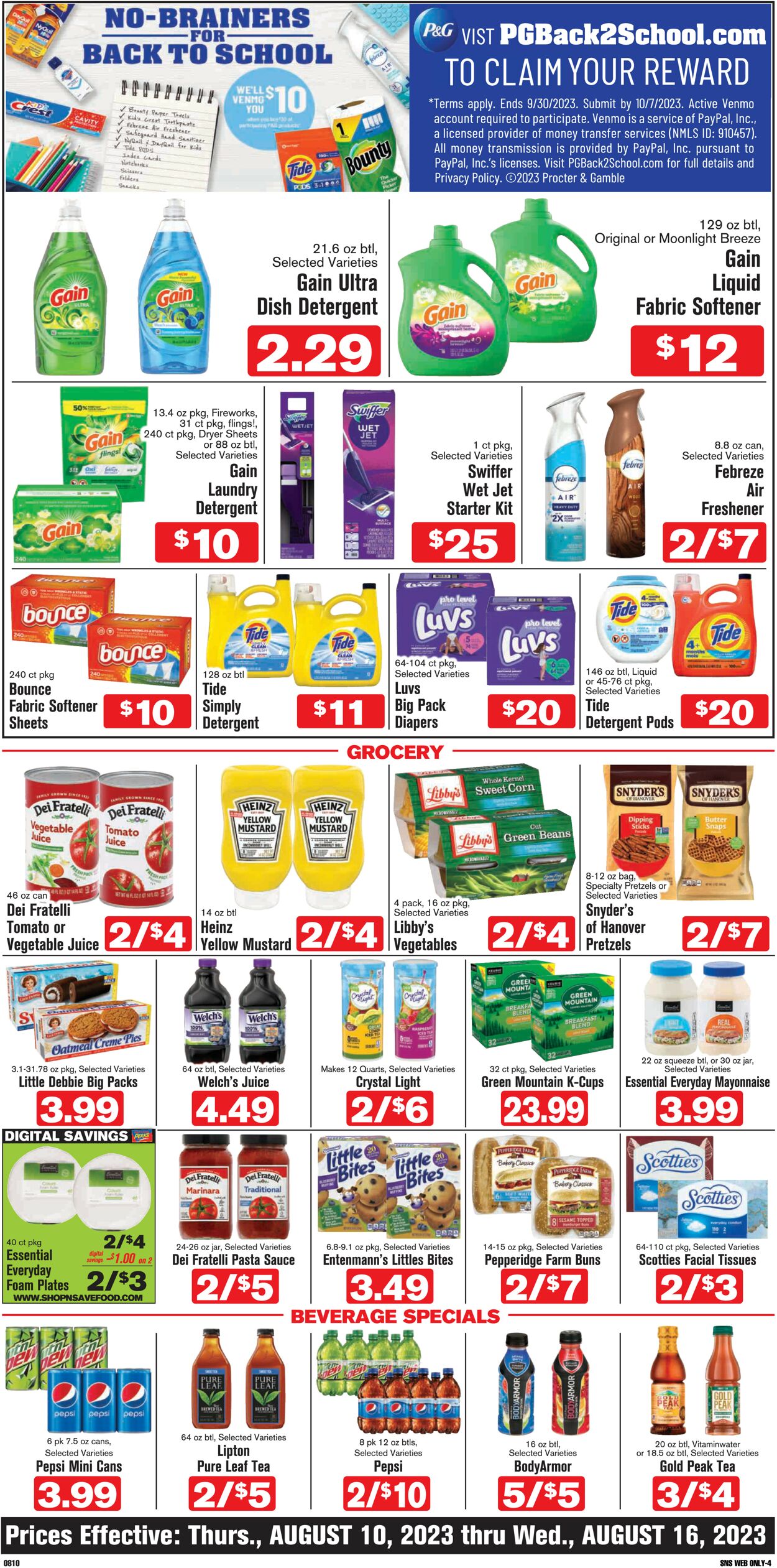 Catalogue Shop ‘n Save from 08/10/2023