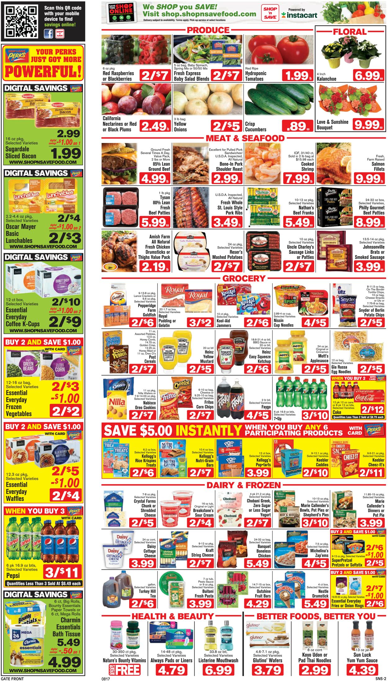Catalogue Shop ‘n Save from 08/17/2023
