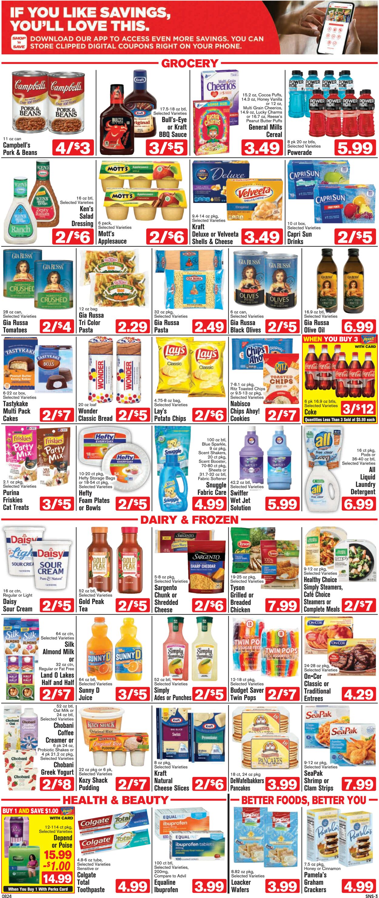 Catalogue Shop ‘n Save from 08/24/2023
