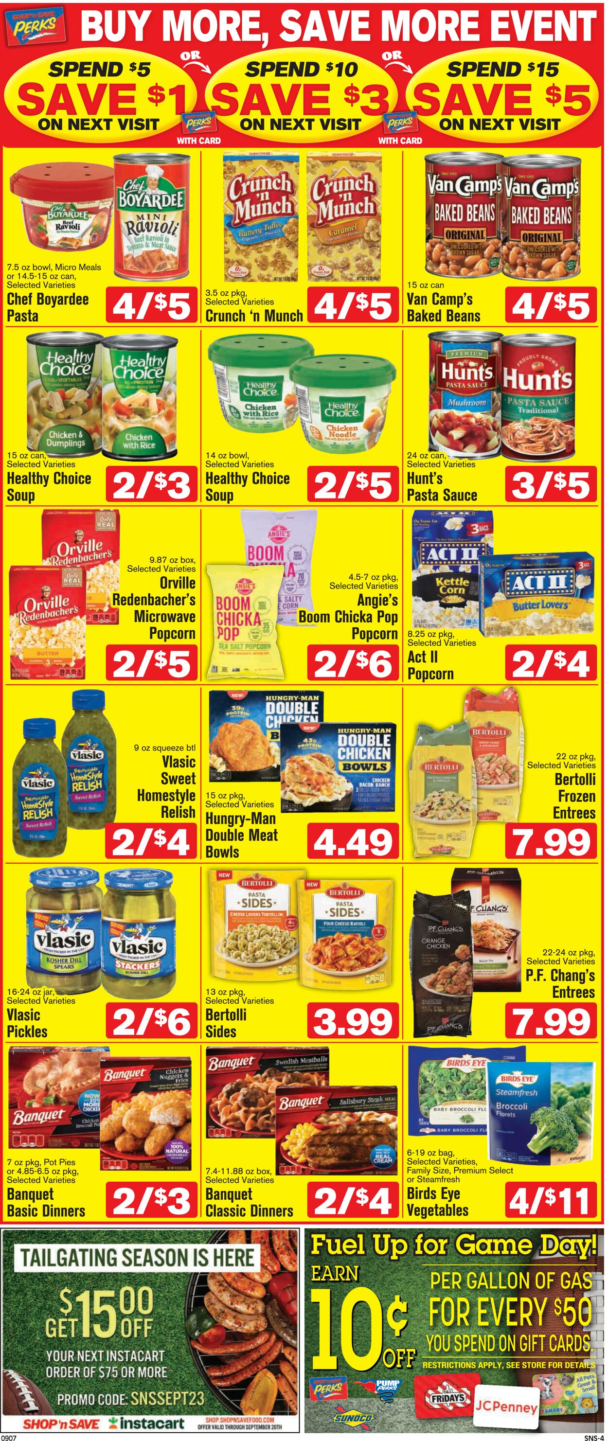 Catalogue Shop ‘n Save from 09/07/2023