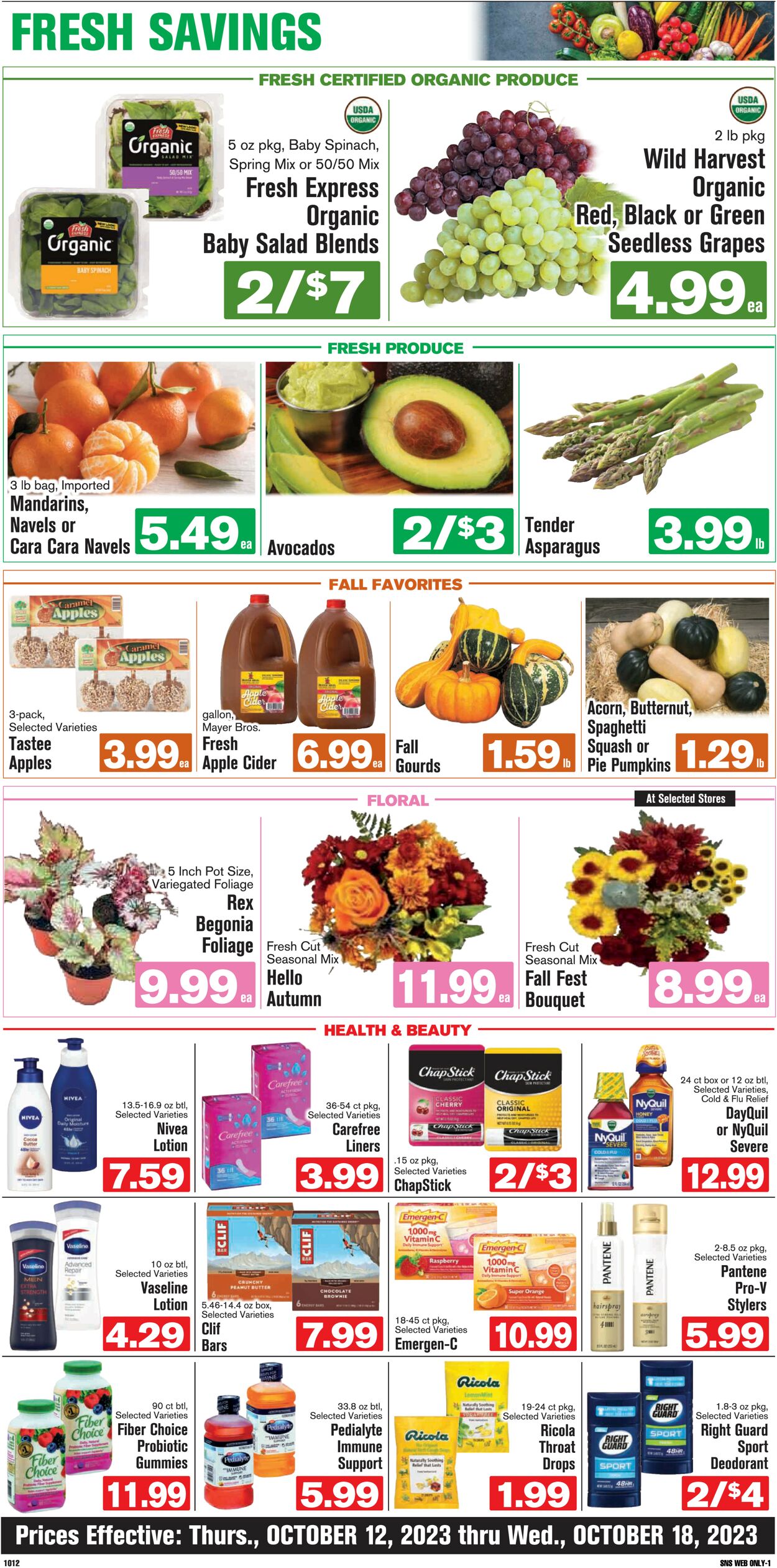 Catalogue Shop ‘n Save from 10/12/2023