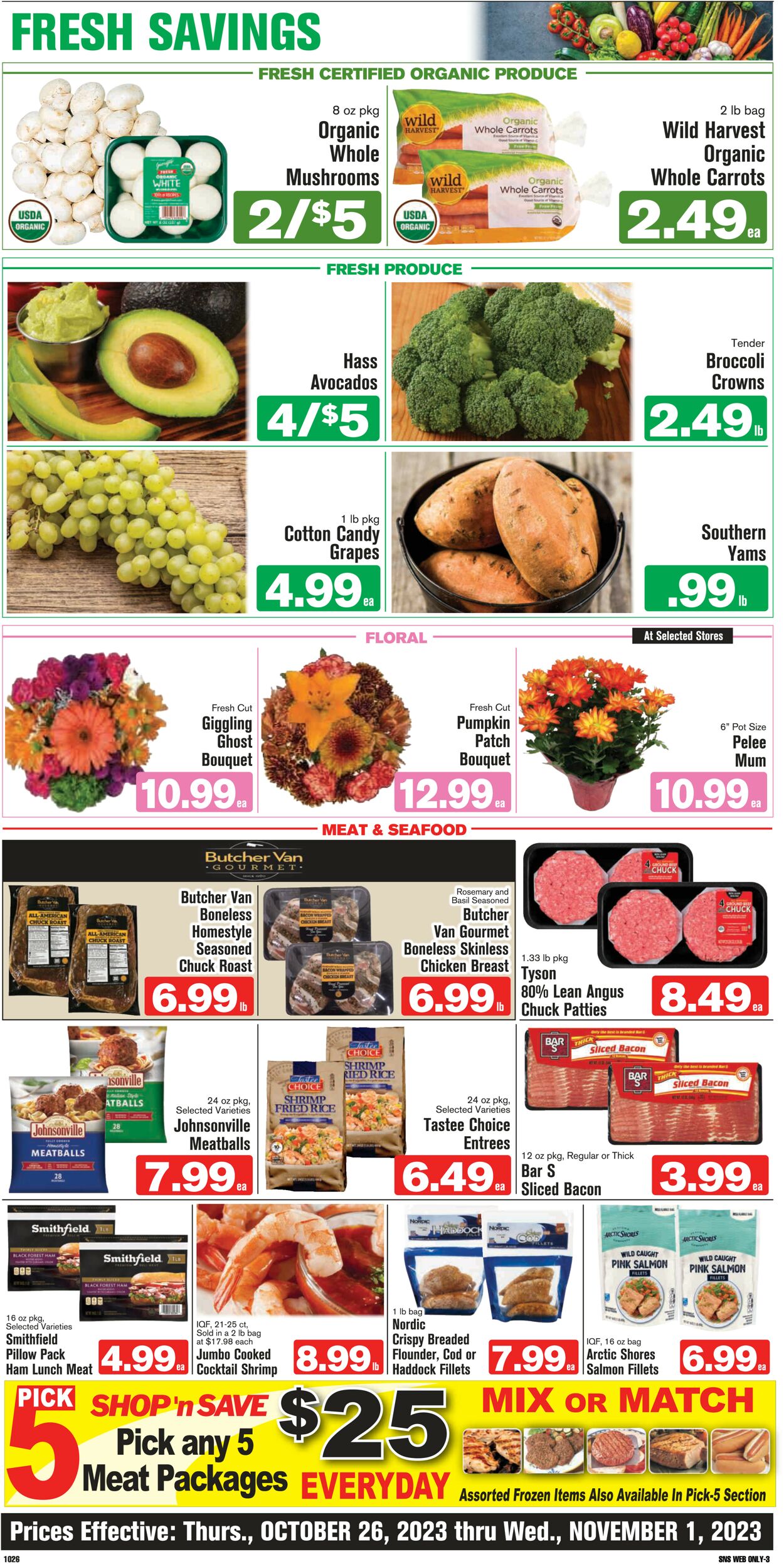 Catalogue Shop ‘n Save from 10/26/2023