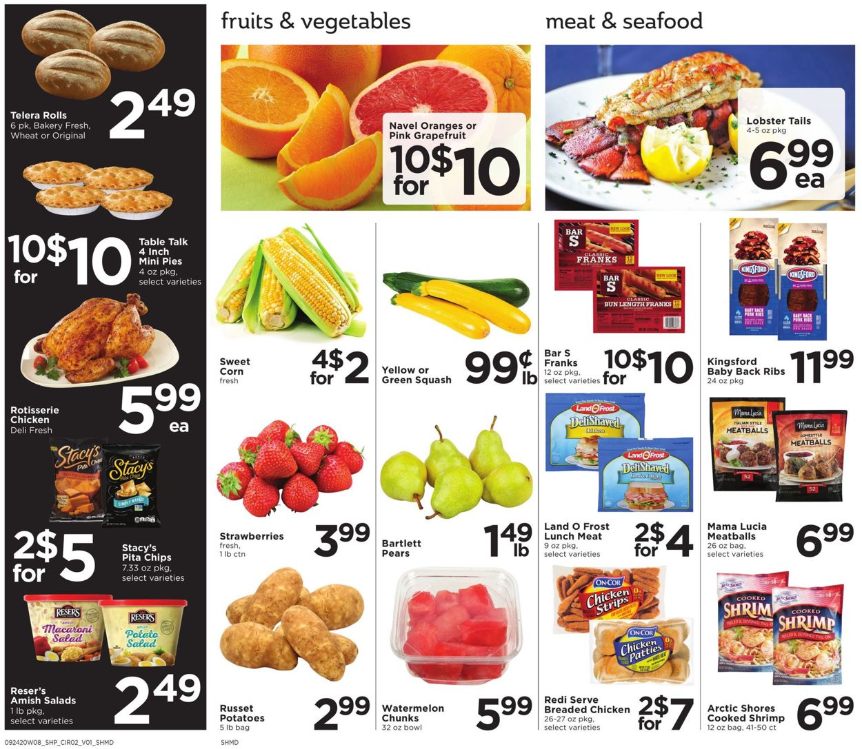 Catalogue Shoppers Food & Pharmacy from 09/24/2020