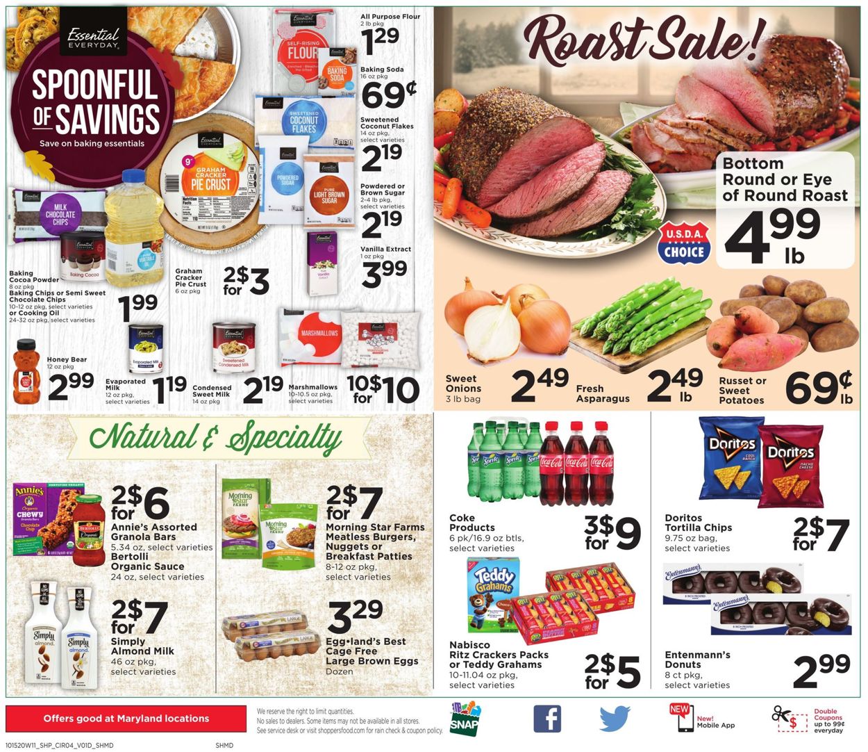 Catalogue Shoppers Food & Pharmacy from 10/15/2020