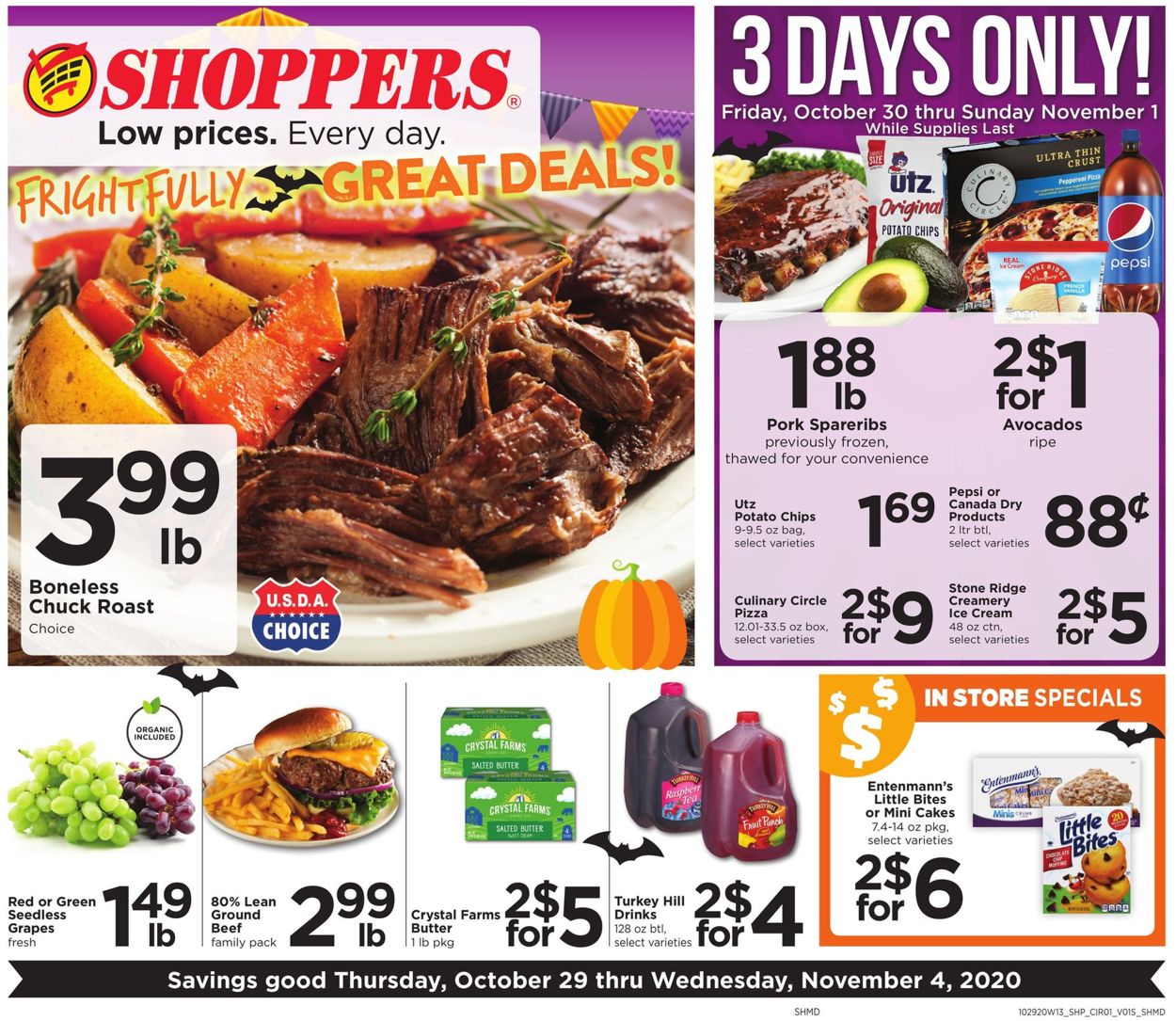 Catalogue Shoppers Food & Pharmacy from 10/29/2020