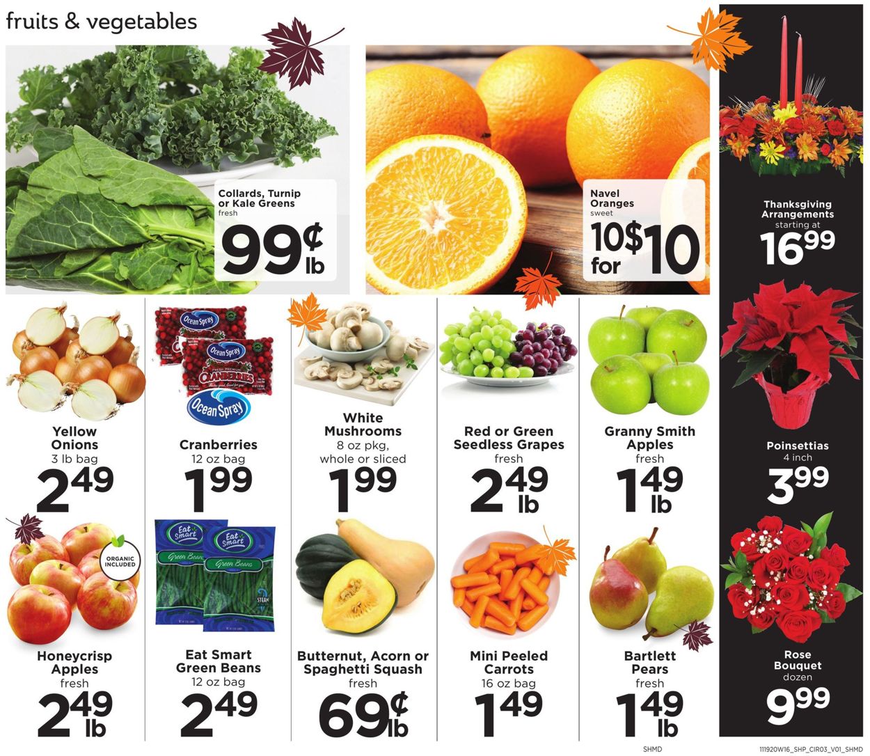 Catalogue Shoppers Food & Pharmacy Thanksgiving ad 2020 from 11/19/2020