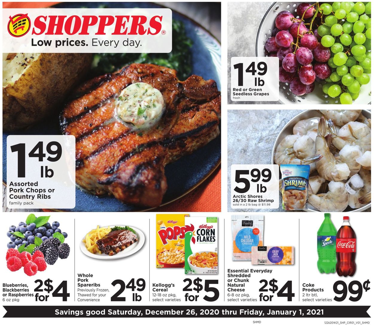 Catalogue Shoppers Food & Pharmacy from 12/26/2020