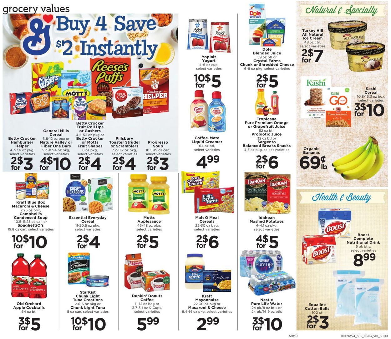Catalogue Shoppers Food & Pharmacy from 01/14/2021